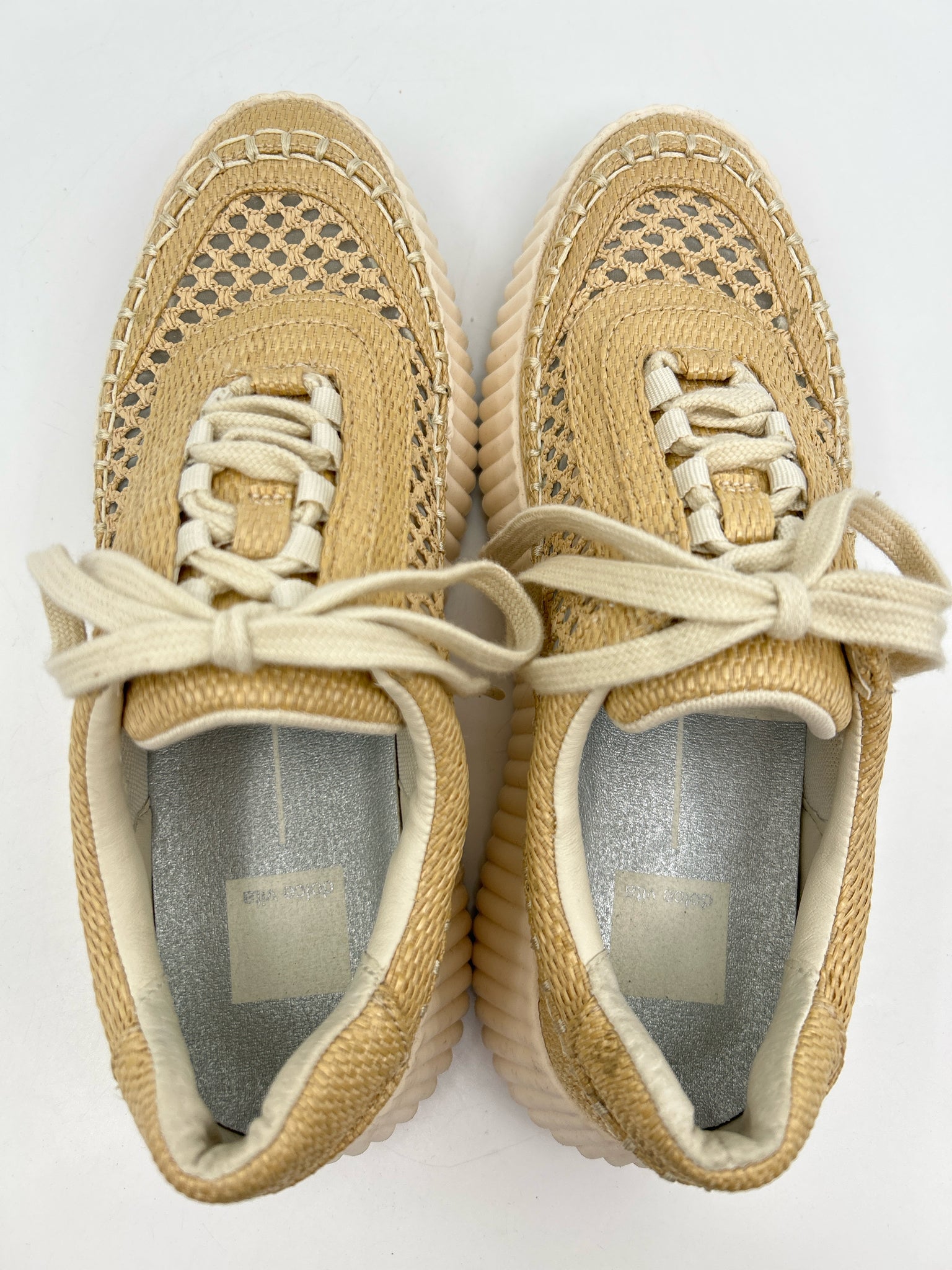 DOLCE VITA Size 8 Raffia Women Sneakers