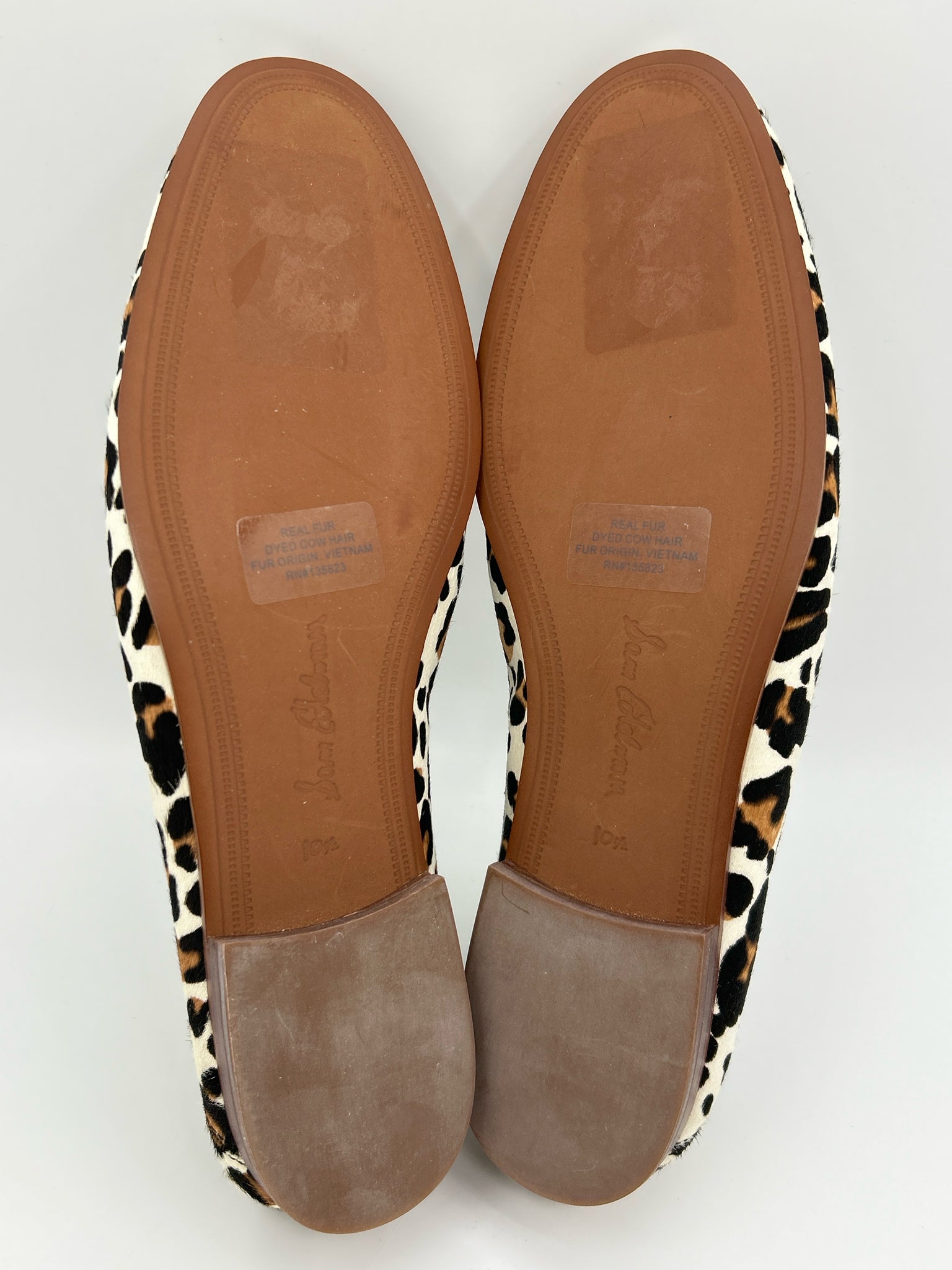 SAM EDELMAN Size 10.5 Animal Print Women Loafer
