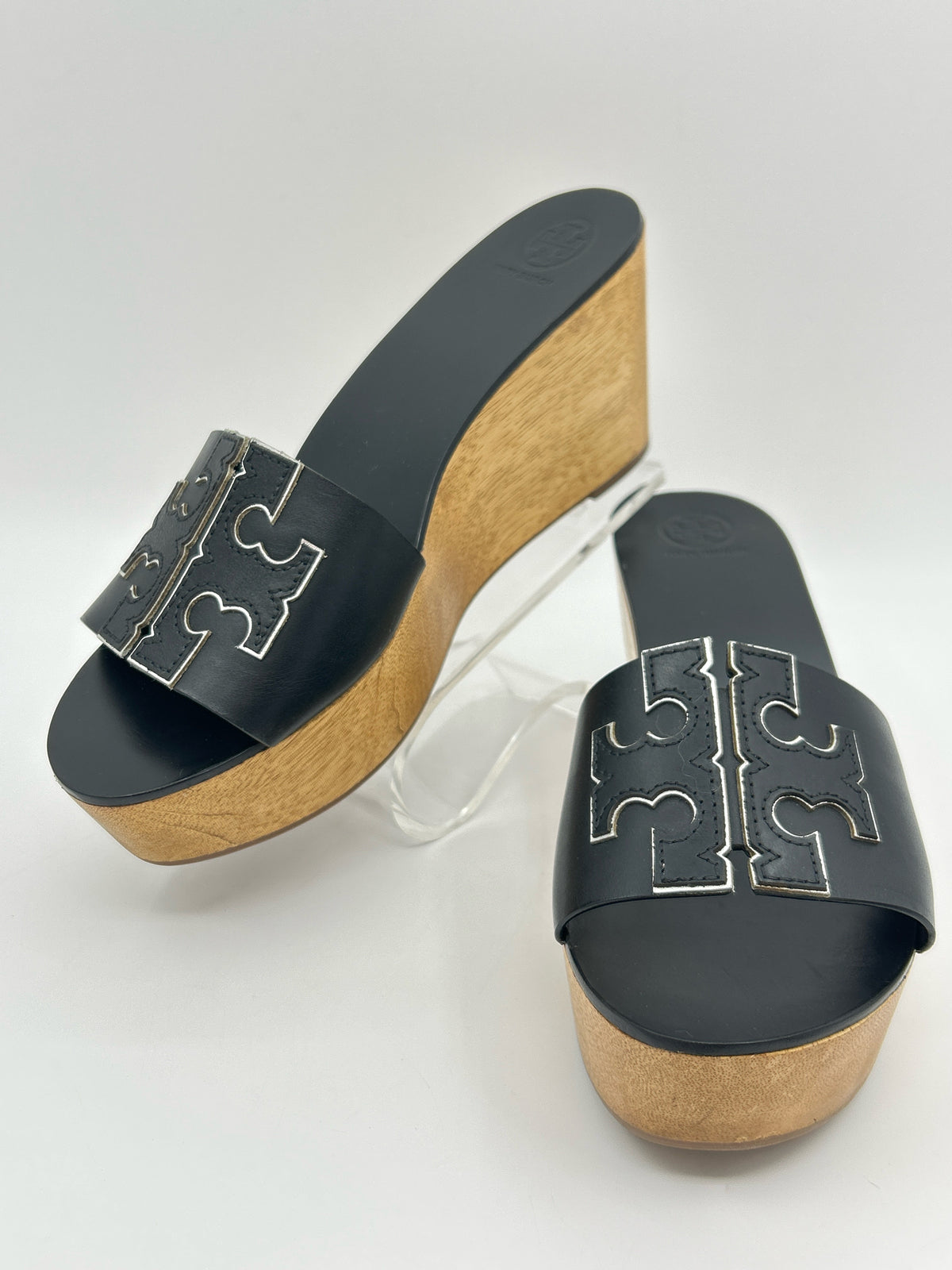 TORY BURCH Size 9M Black Women Sandal