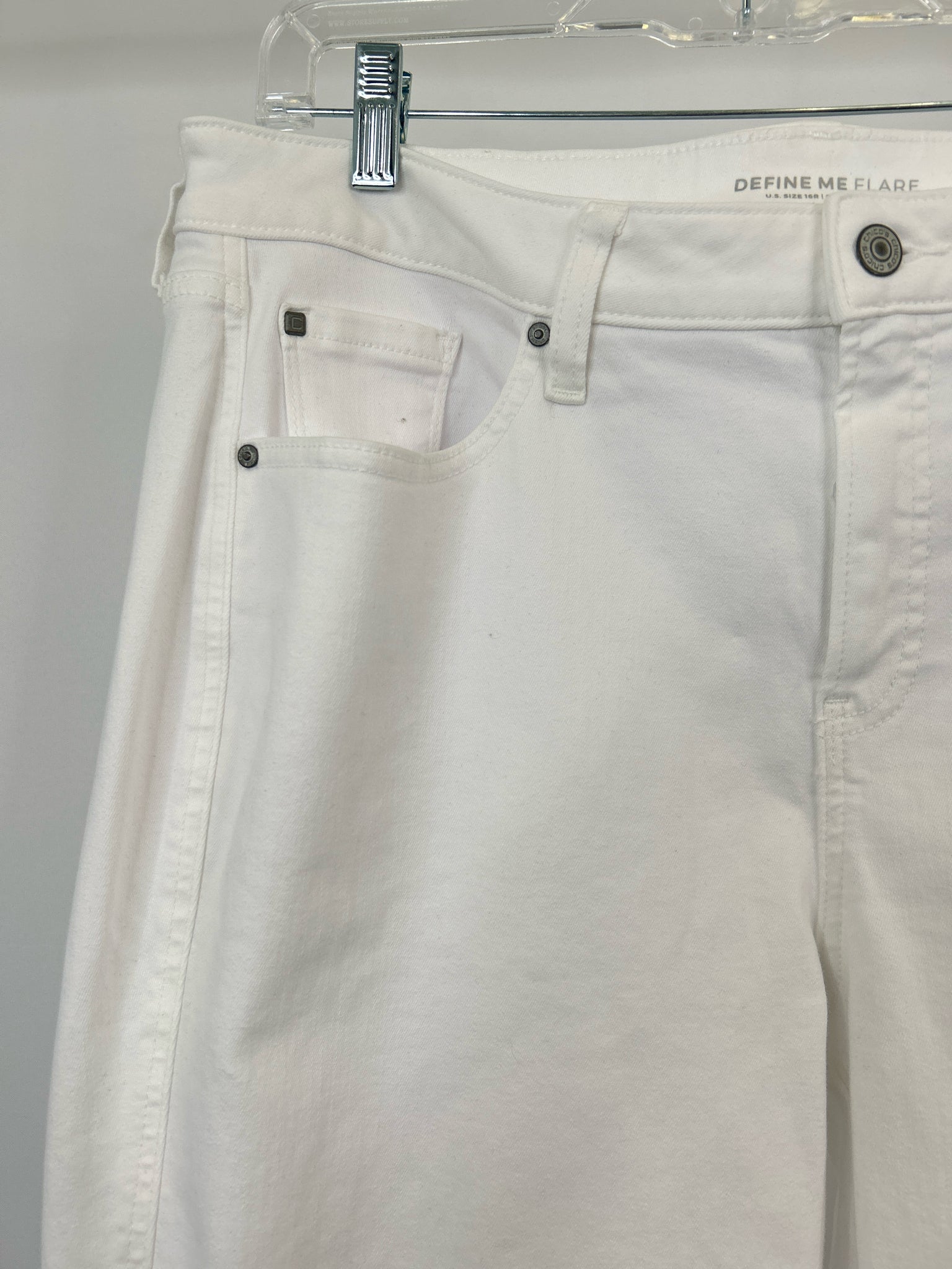 CHICO'S Size 16 White Women jeans