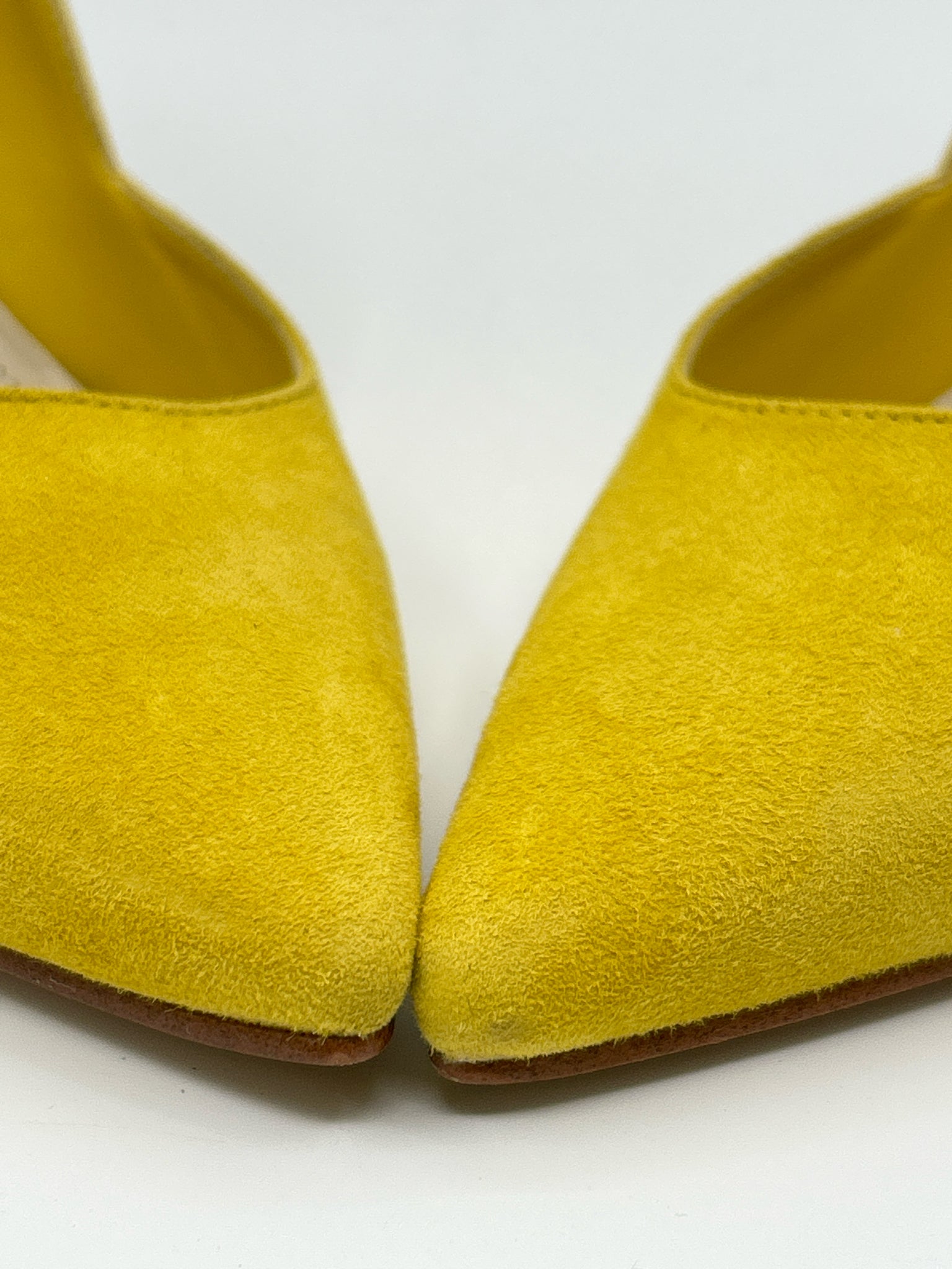 MARC FISHER Size 7.5M Yellow Women Pumps