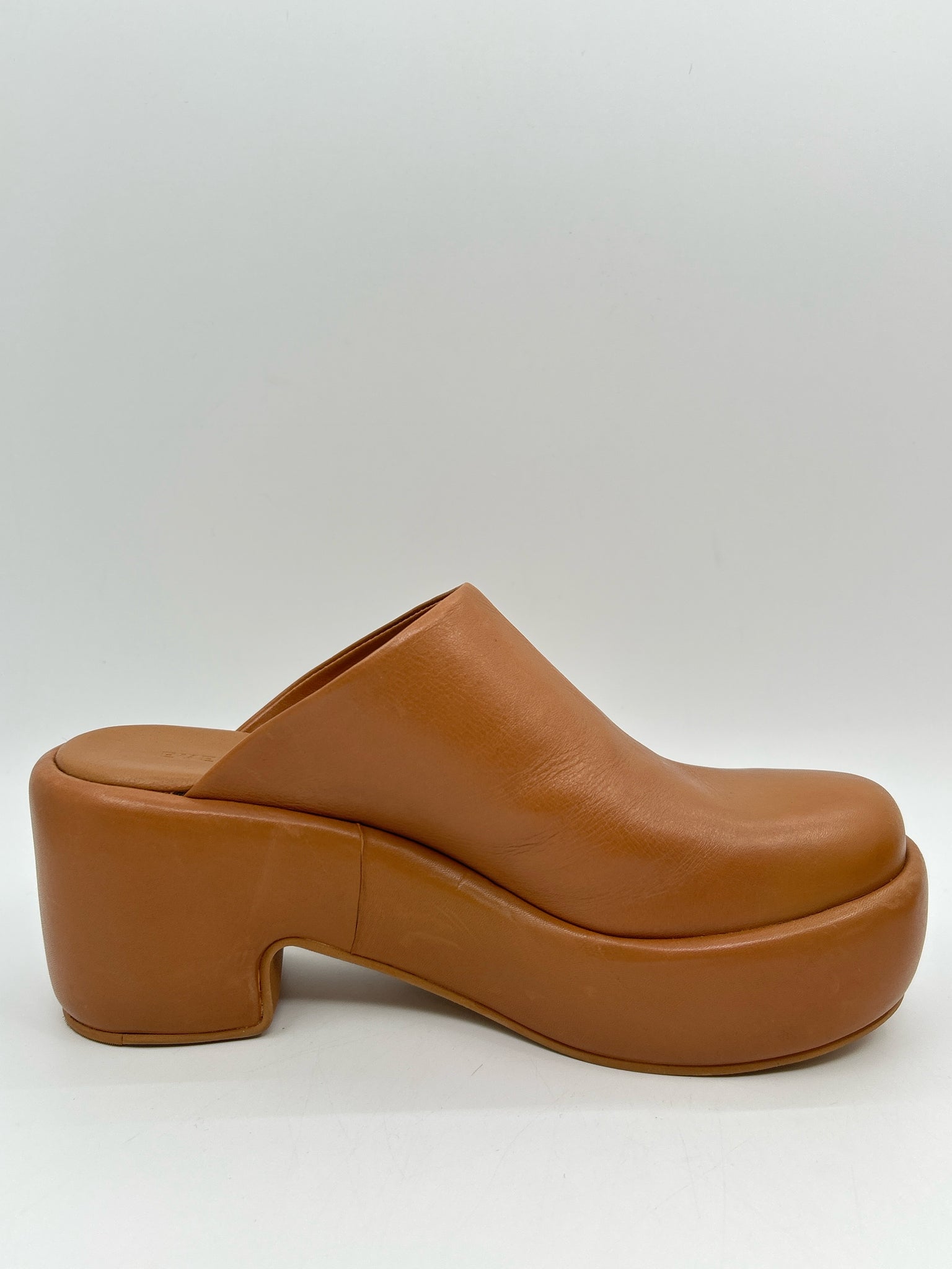 EVERLANE Size 8 COGNAC Women Clogs
