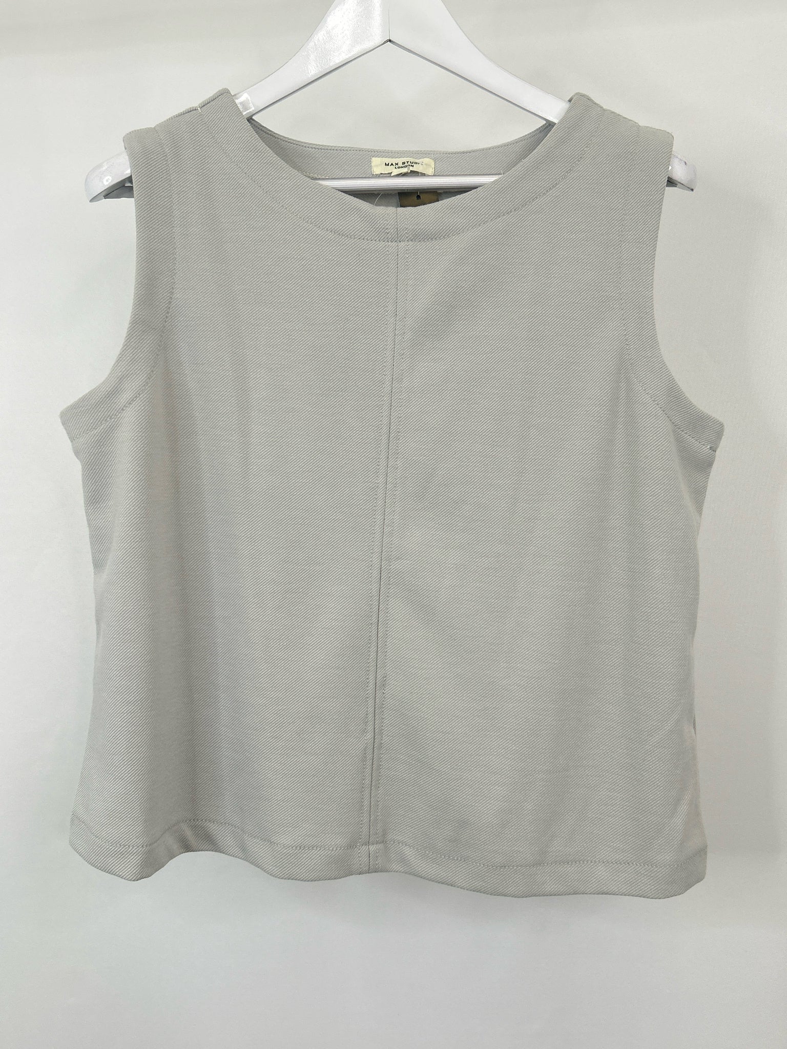 MAX STUDIO Size L Grey Women 2-Piece w/pants