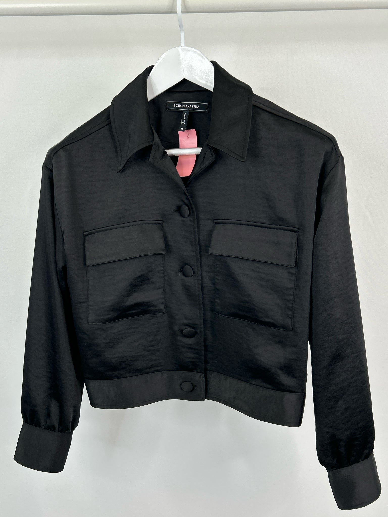 BCBGMAXAZRIA Size XS Black Women Jacket