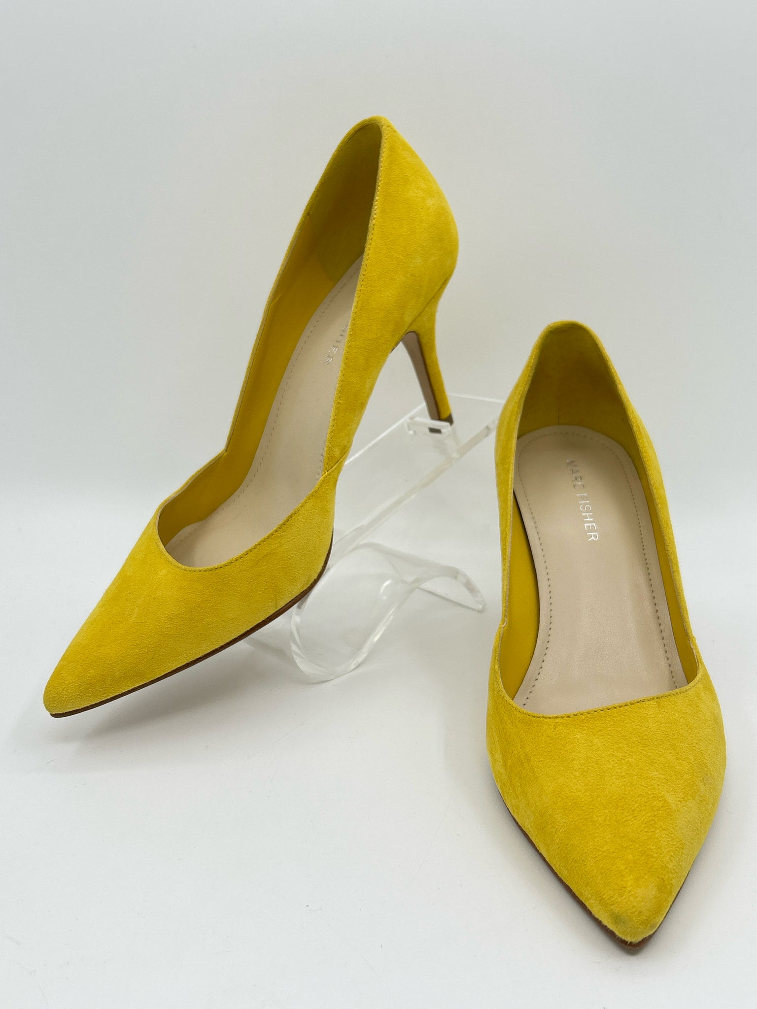 MARC FISHER Size 7.5M Yellow Women Pumps