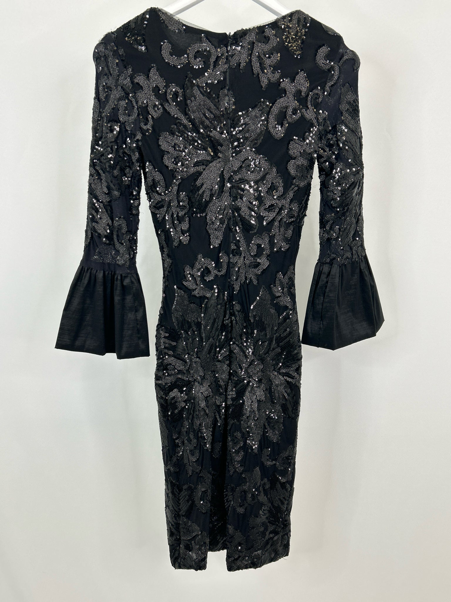 BETSEY & ADAM NWT Size 4 Black Women Dress