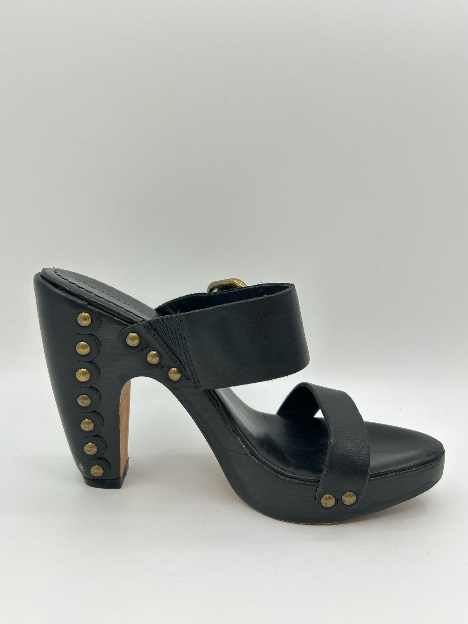 BCBGMAXAZRIA Size 6 Black Women Sandal