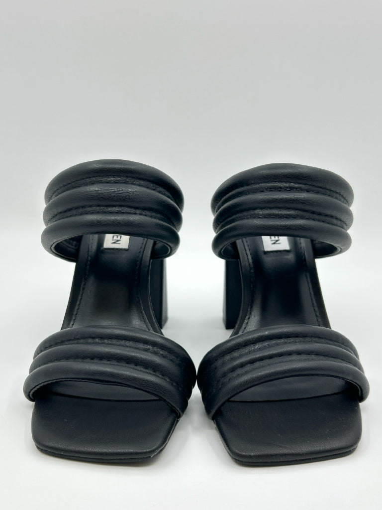 STEVE MADDEN Size 6.5M Black Women's Sandal