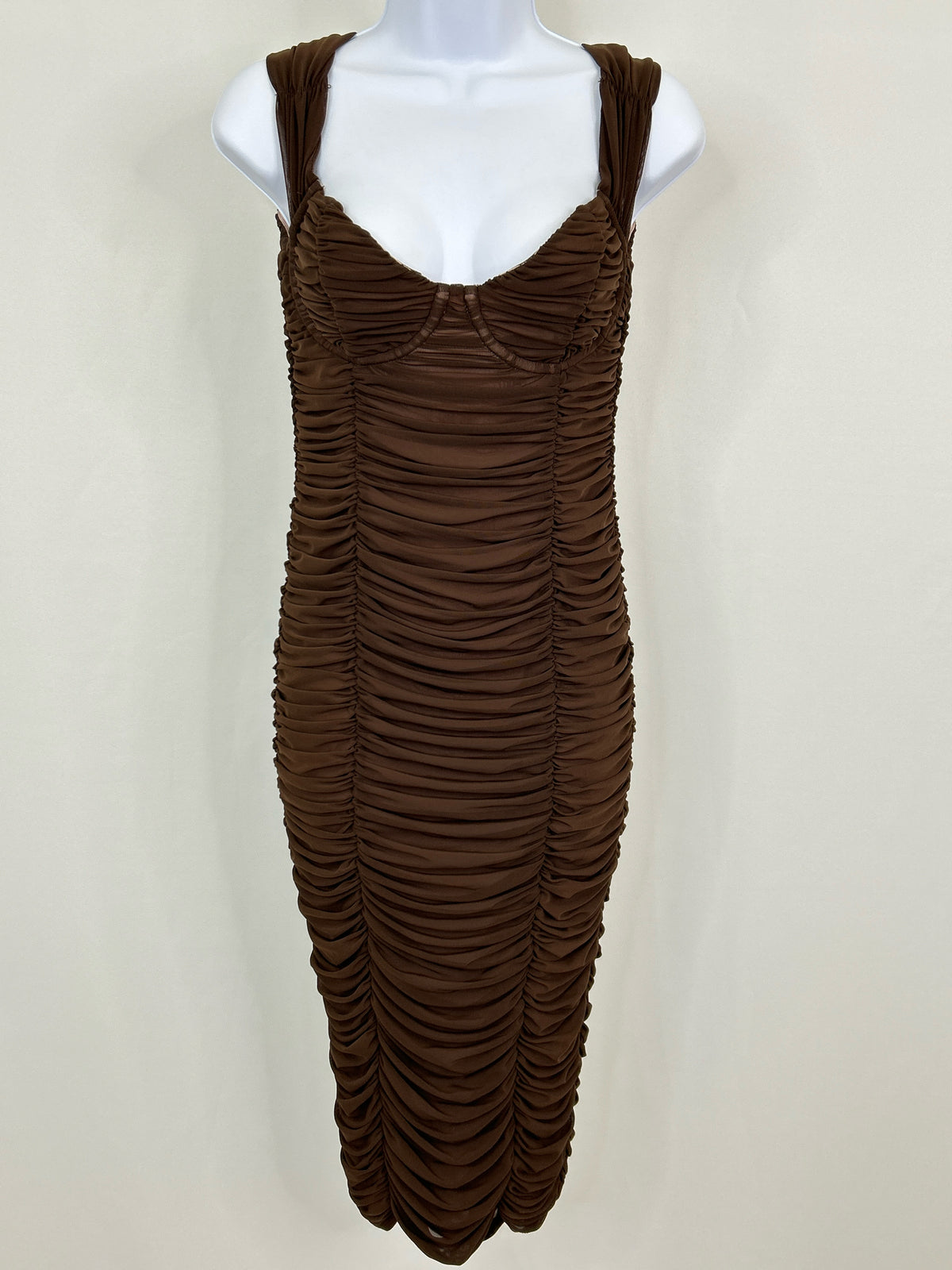 MAJORELLE Size S Brown Women Dress