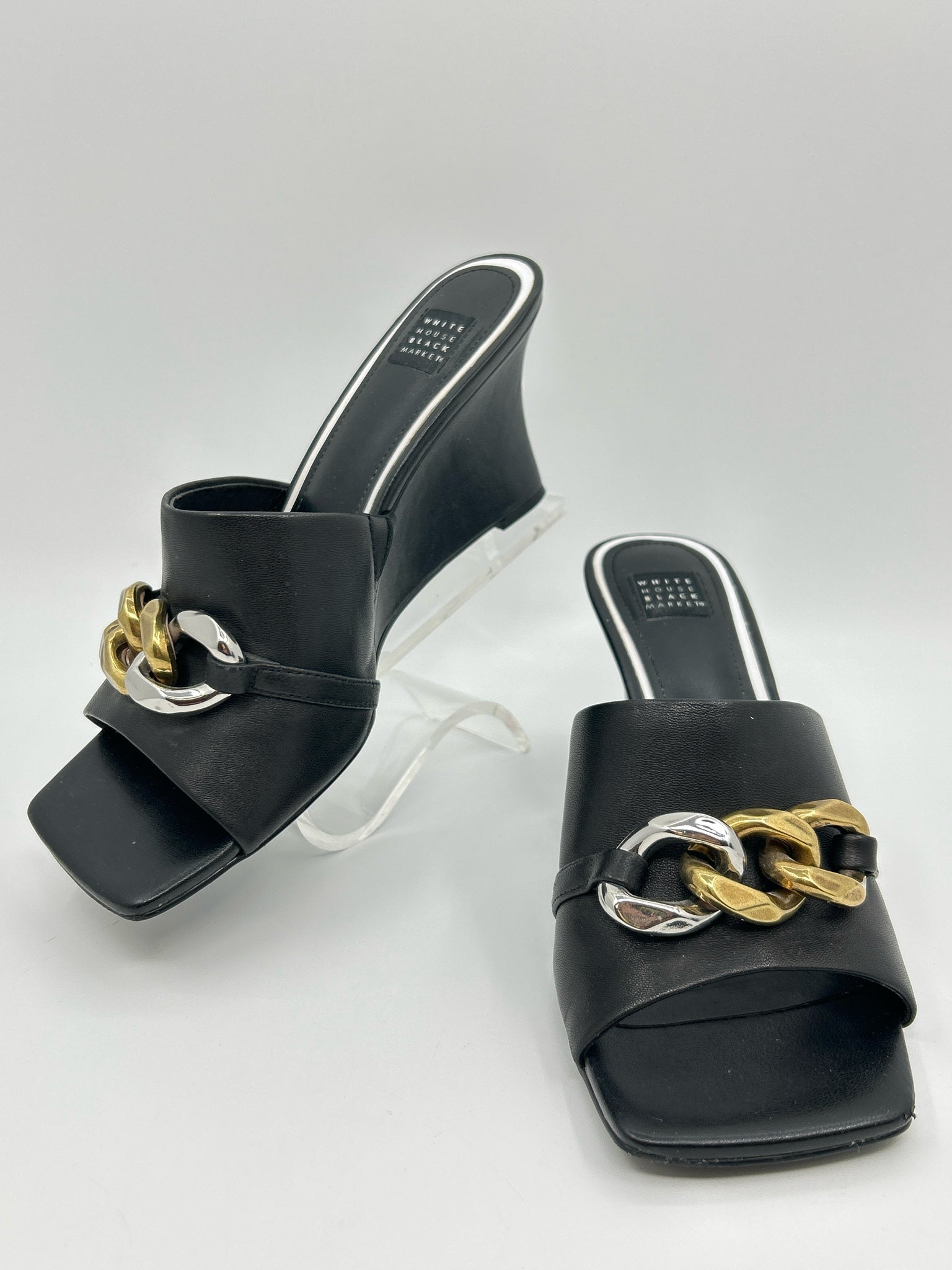 White House Black Market Size 8M Black Women's Sandal