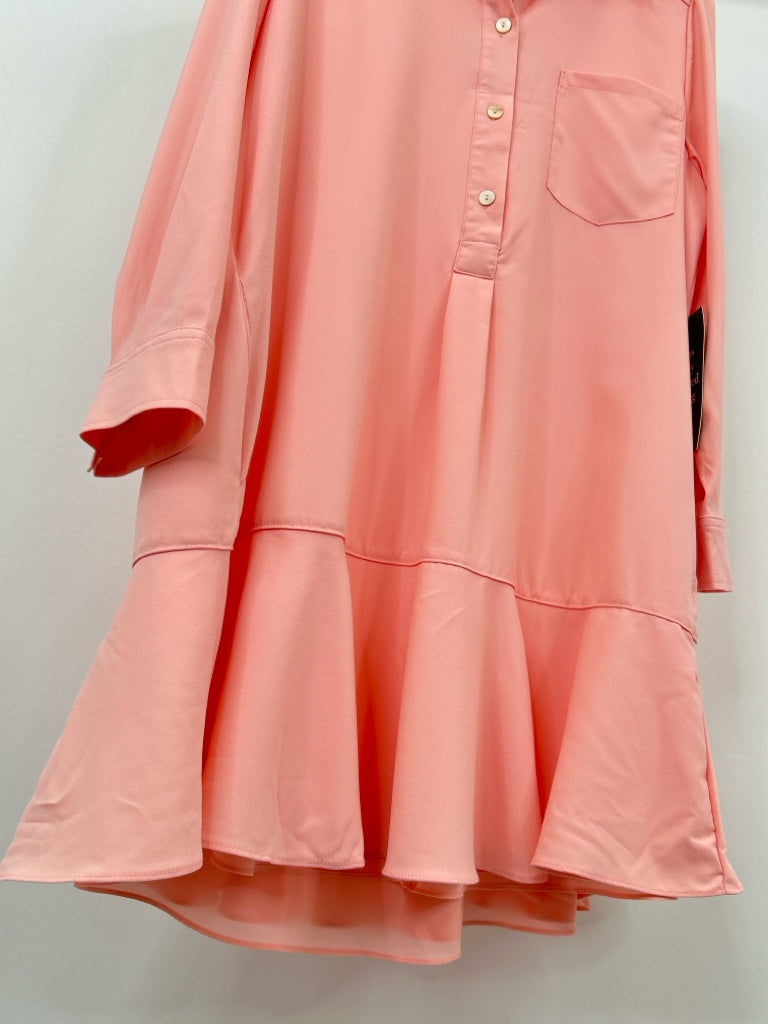 TUCKERNUCK Size XL Peach Dress NWT