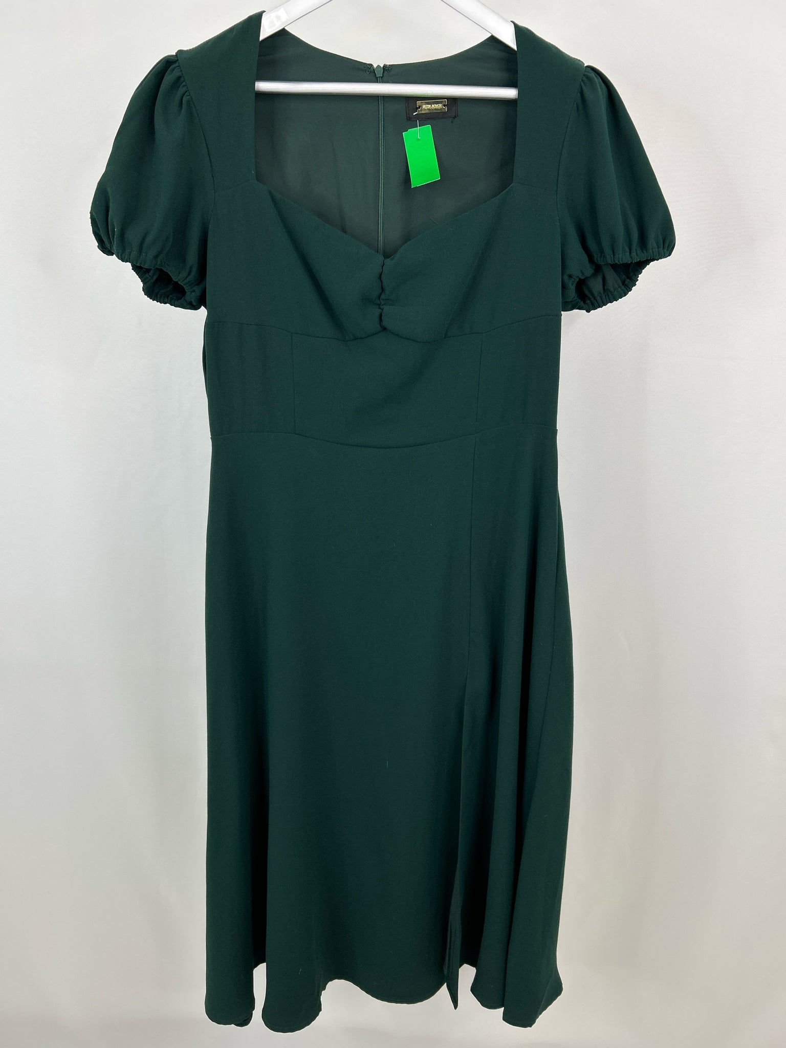 ALEXIA ADMOR Size M Dark Green Women Dress