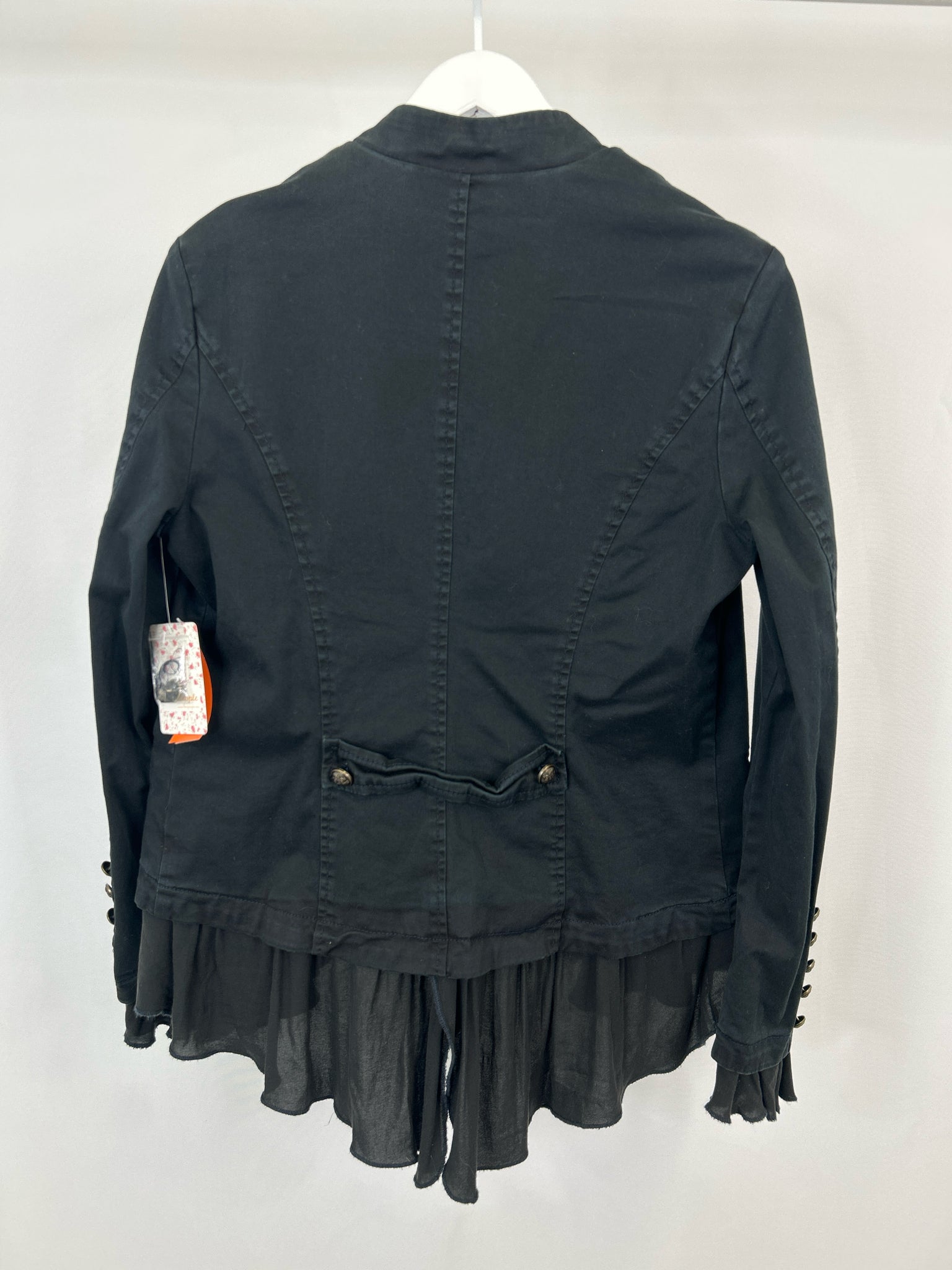 FREE PEOPLE Size M Black Women Jacket