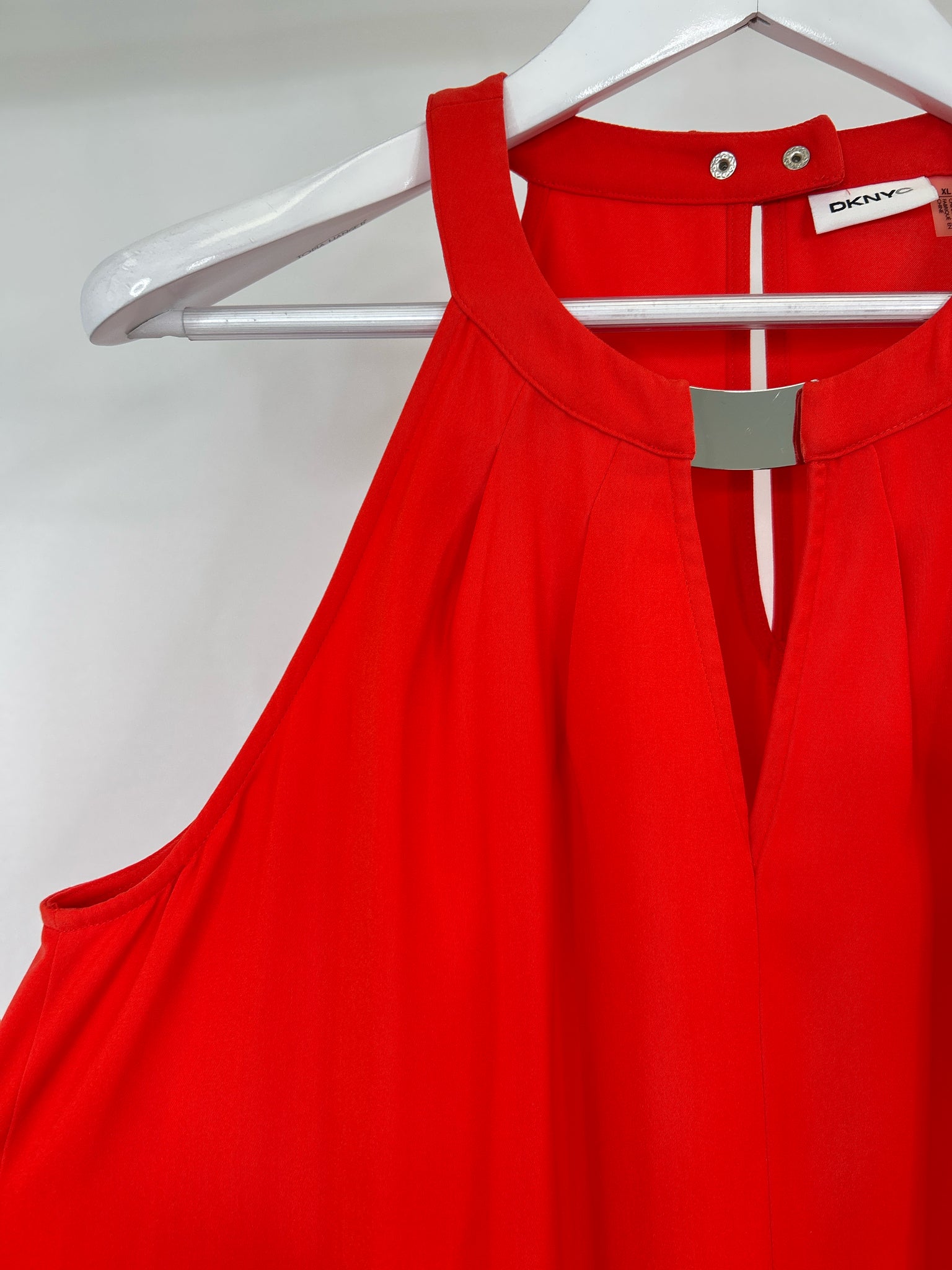 DKNYC Size XL Red Women Dress