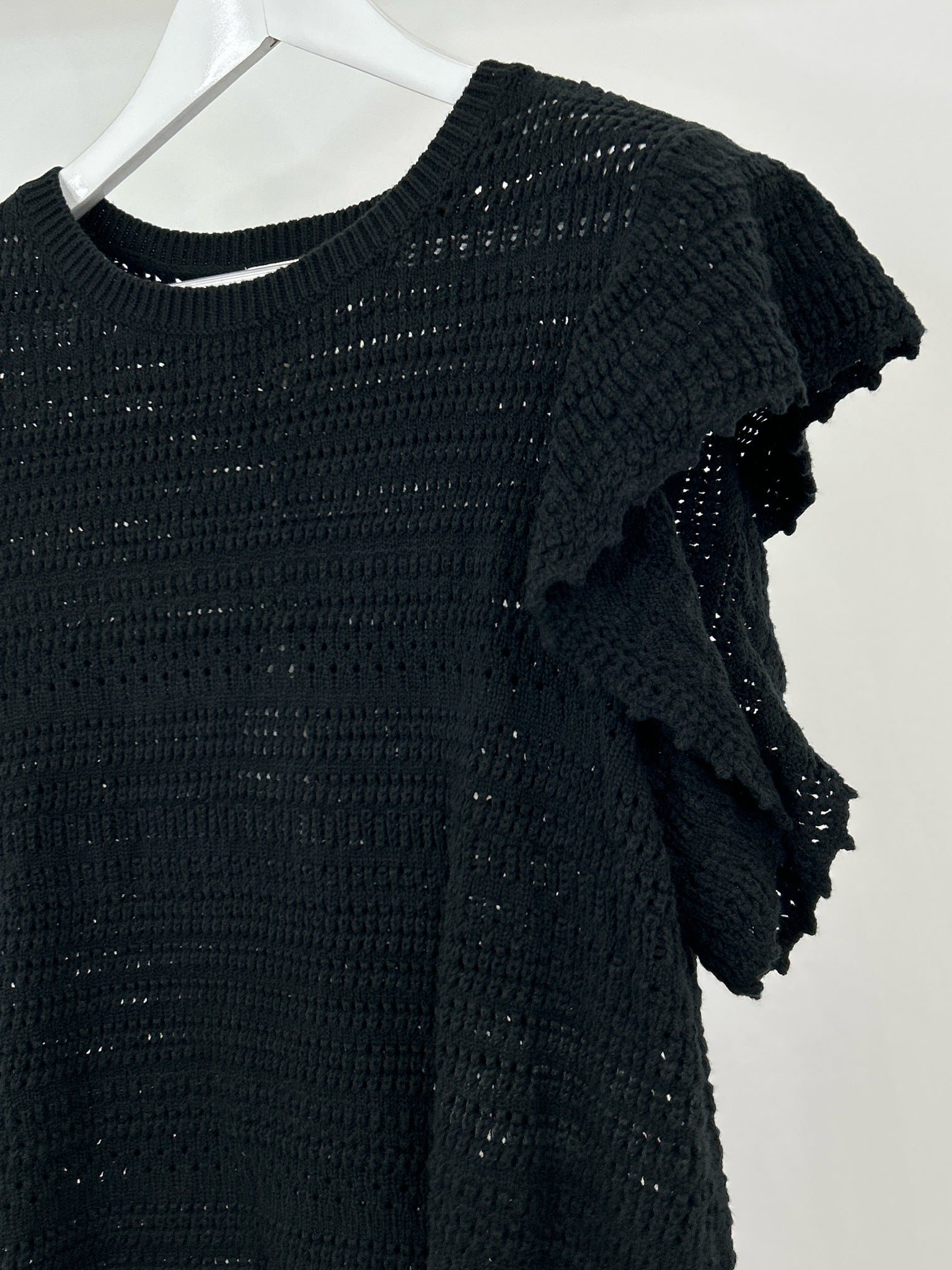 DYLAN Size L Black Women Sweater