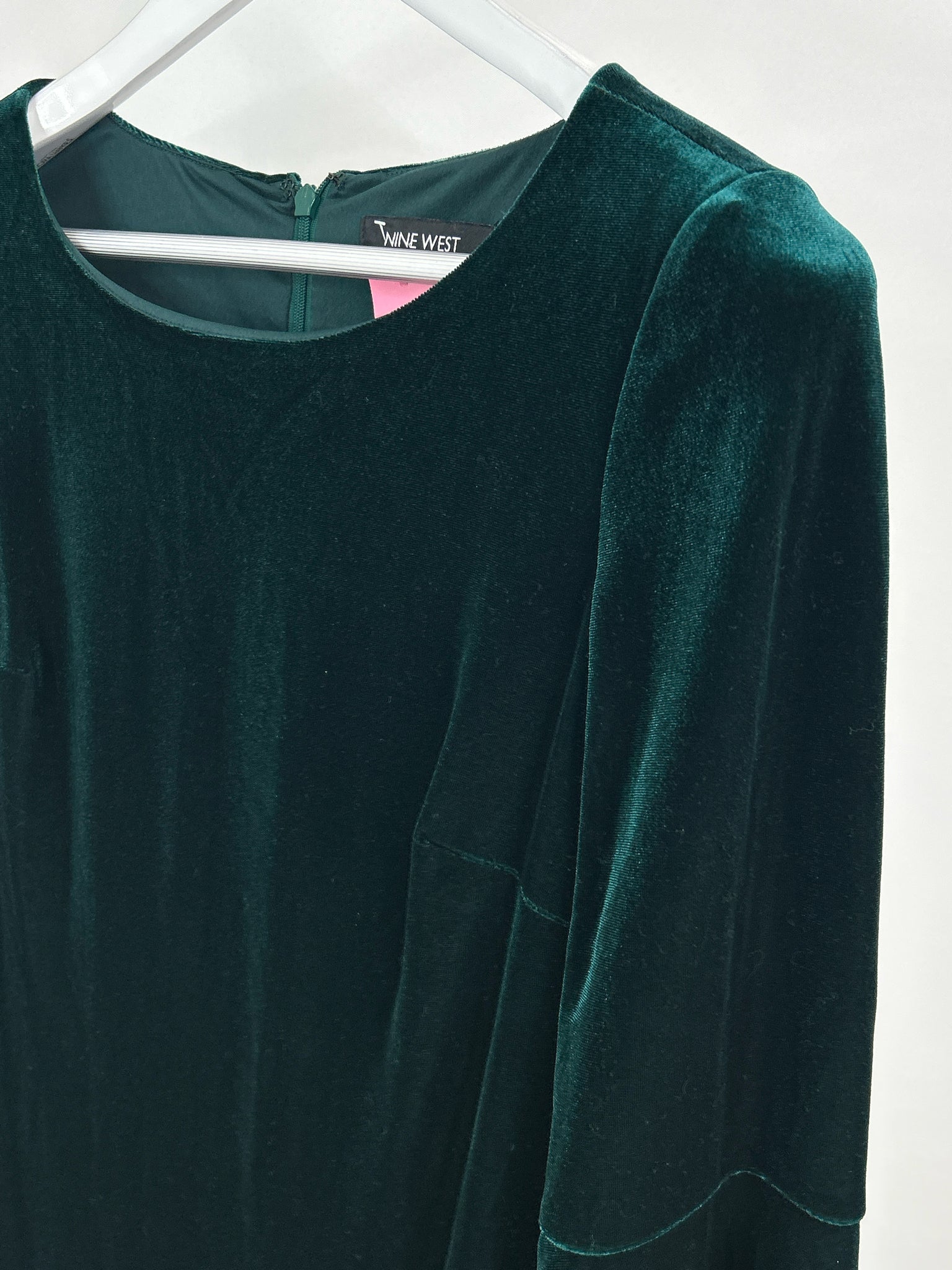 NINE WEST Size 4 Green Women Dress