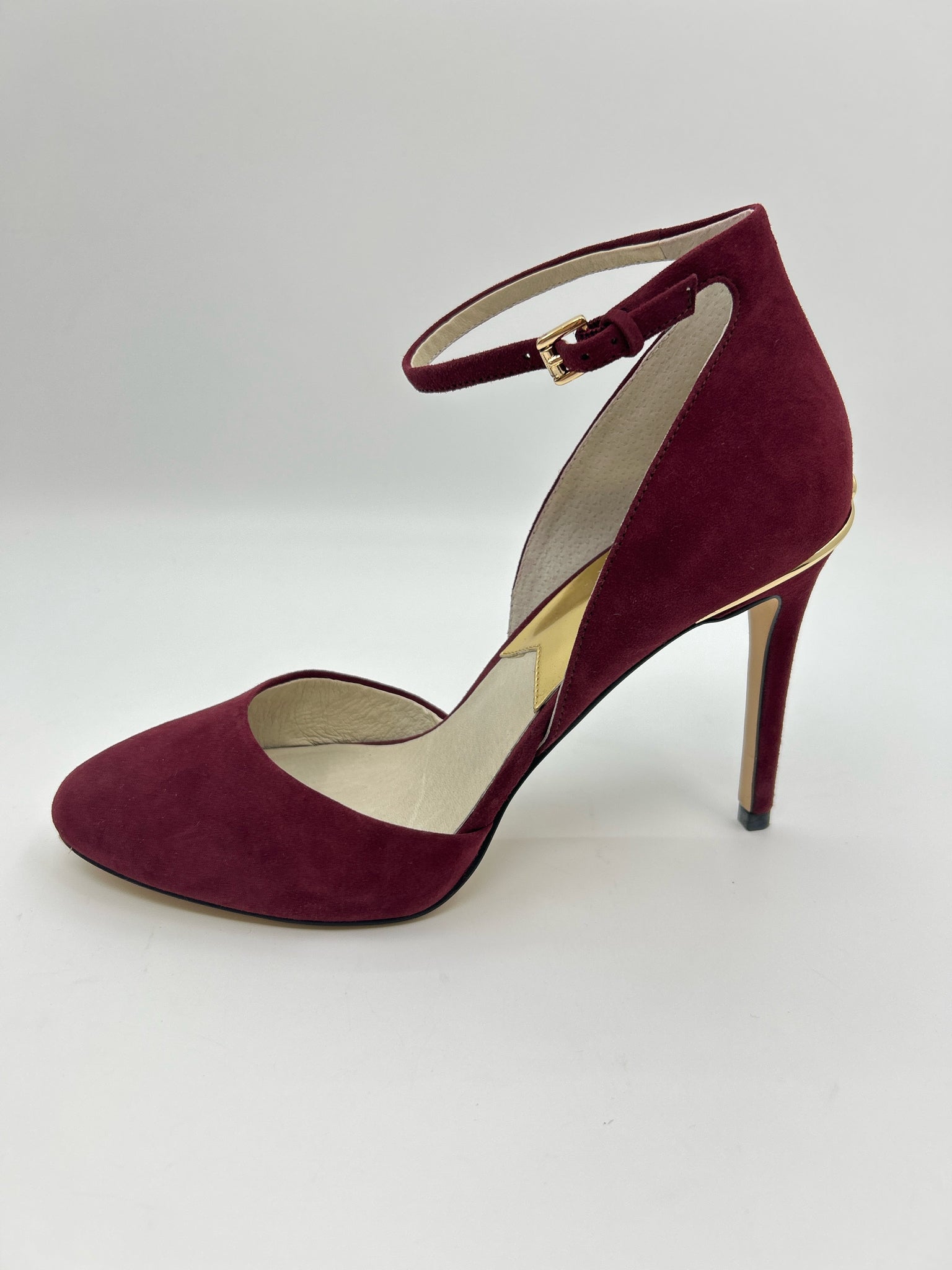 MICHAEL MICHAEL KORS Size 8.5M Merlot Women Pumps