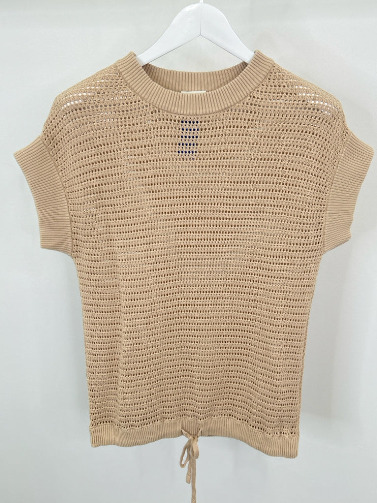 VARLEY Women Size M Tan Sweater