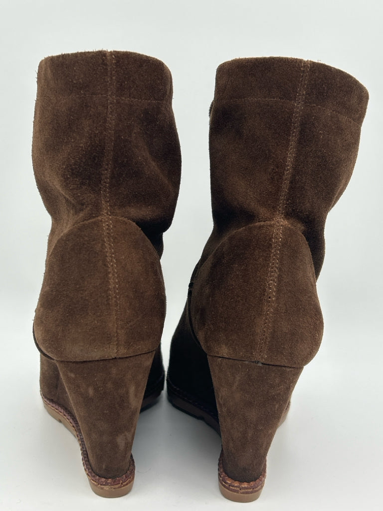 KATE SPADE Women Size 8.5 DARK BROWN Booties