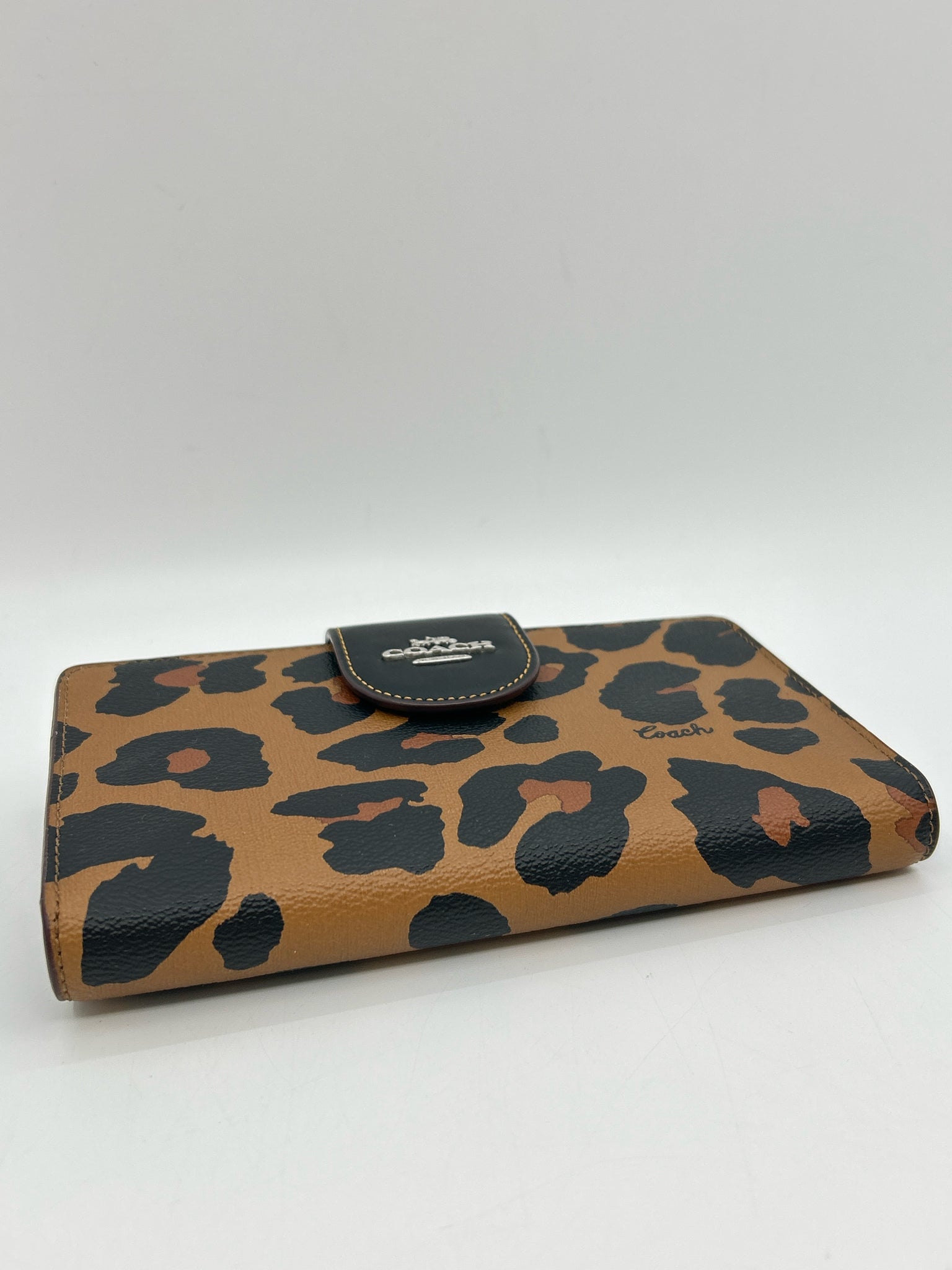 COACH Tan and Black Women Wallet