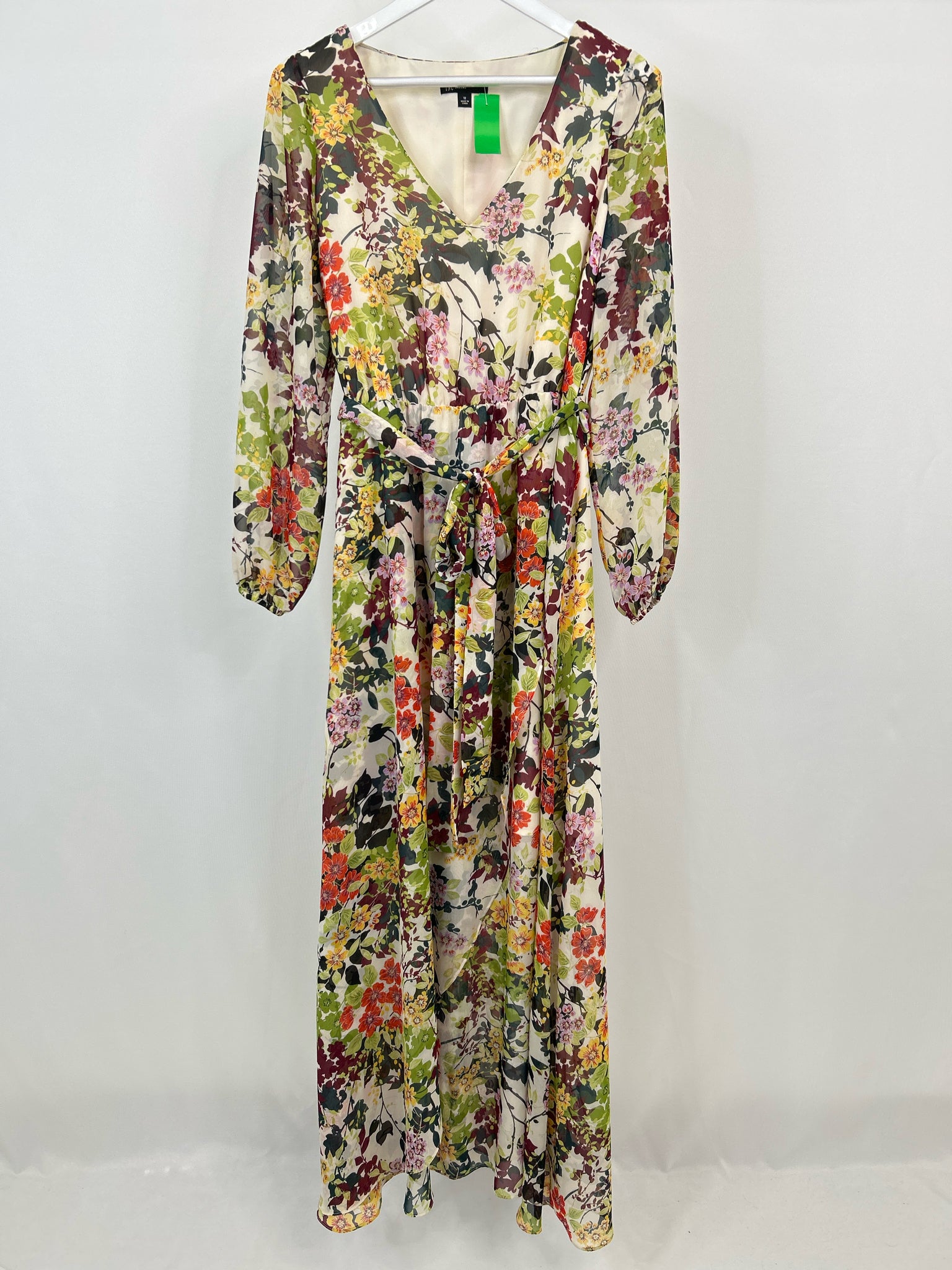 INC Size 12 MULTI-COLOR FLORAL Women Dress