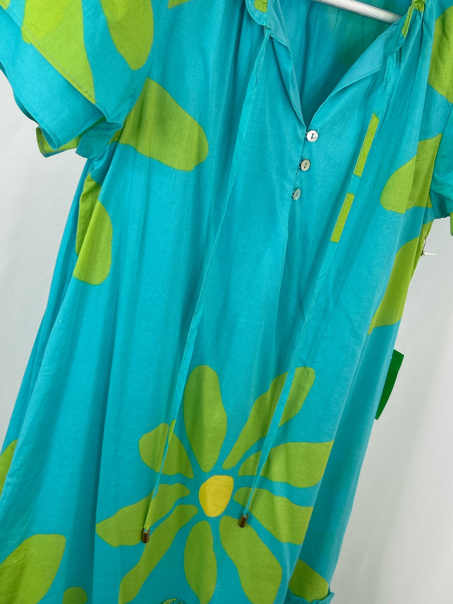 J.MARIE Size XS BLUE AND GREEN Women's Dress