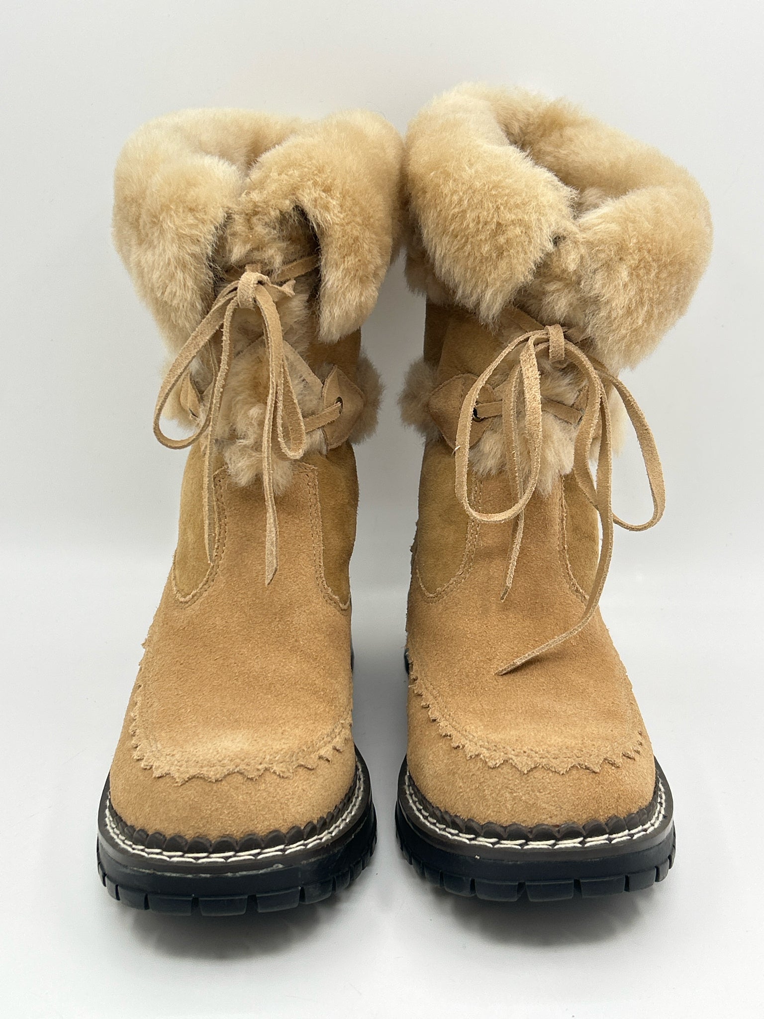 COLDWATER CREEK Size 6.5 Tan Women Boots