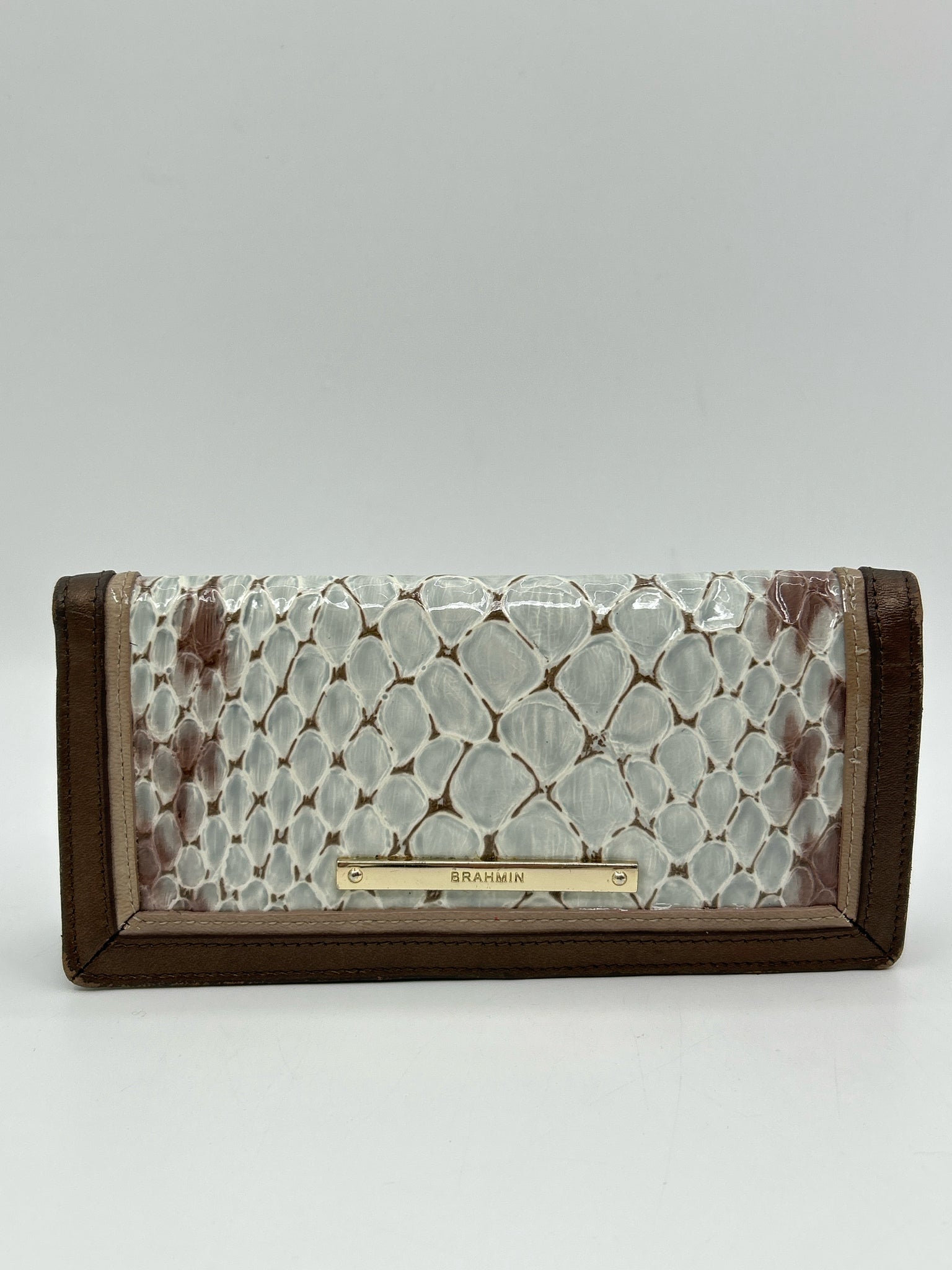 BRAHMIN BROWN AND BLUE Women Wallet