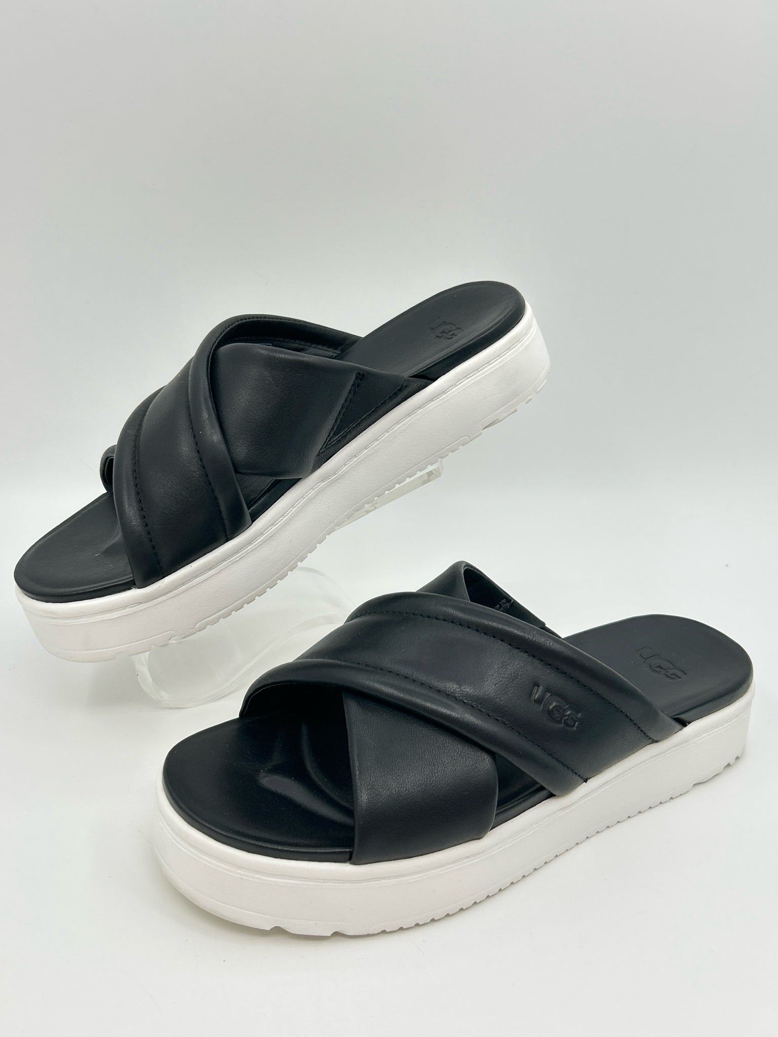 UGG Size 7 Black Women Sandal