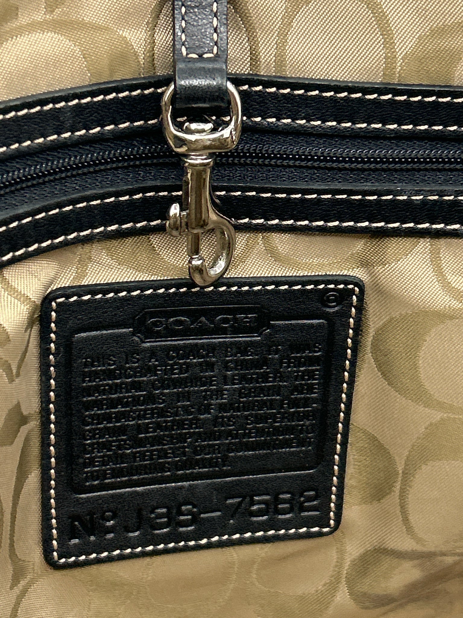 COACH Black Women Tote