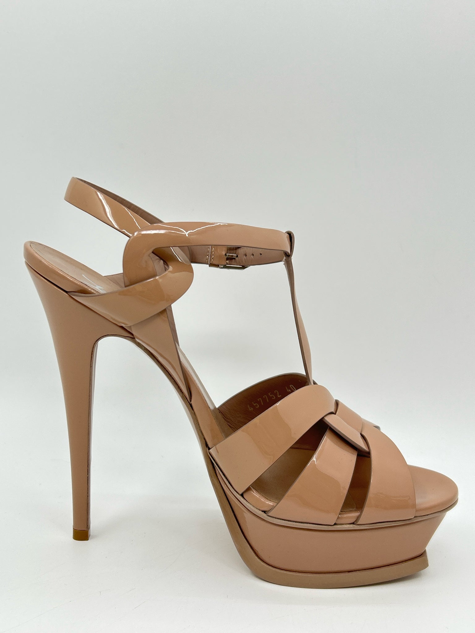 YVES SAINT LAURENT Size 40 nude Women Sandal