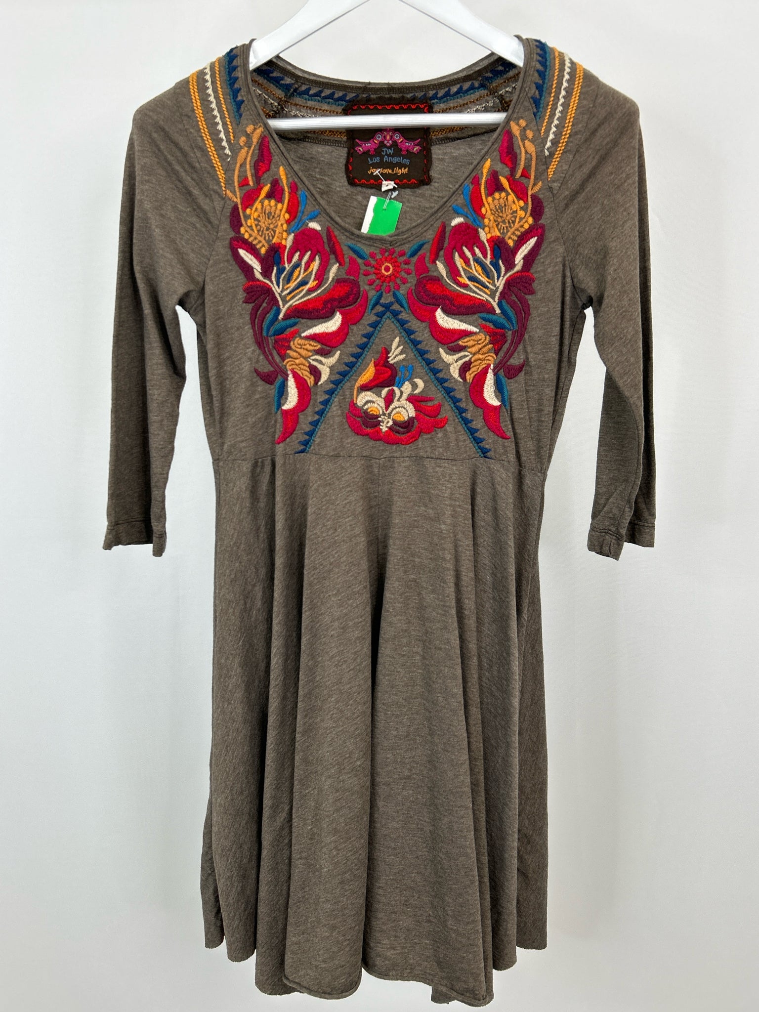JOHNNY WAS Size S Brown Women Dress