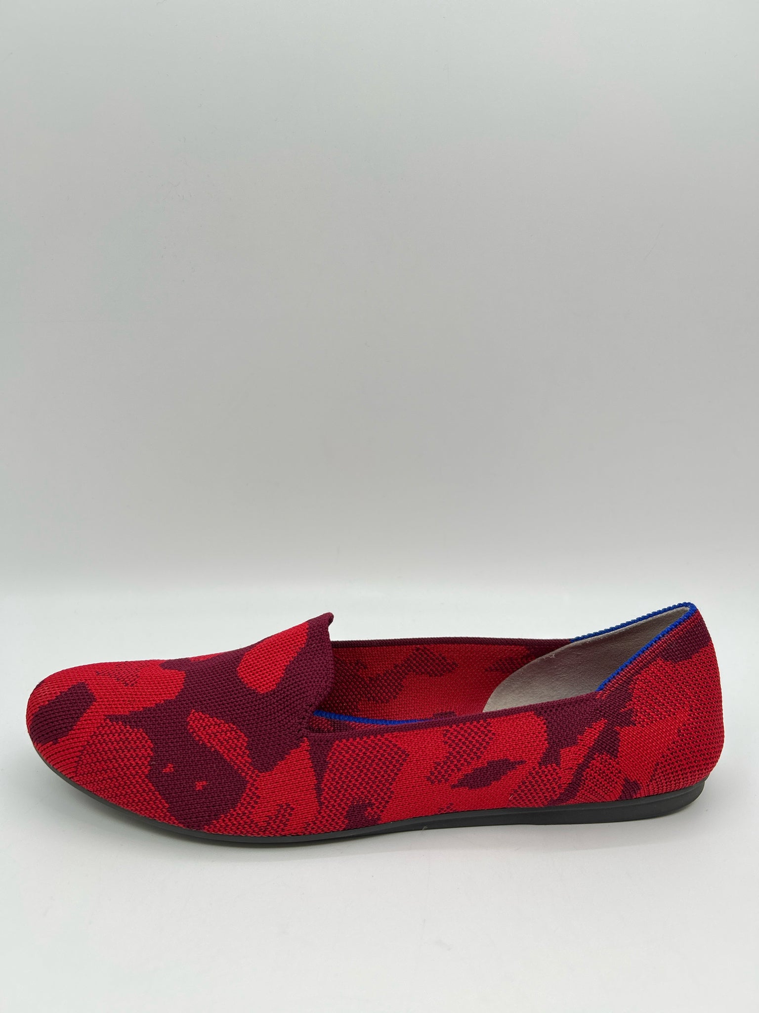 ROTHY'S Size 10 Red Print Women Flats