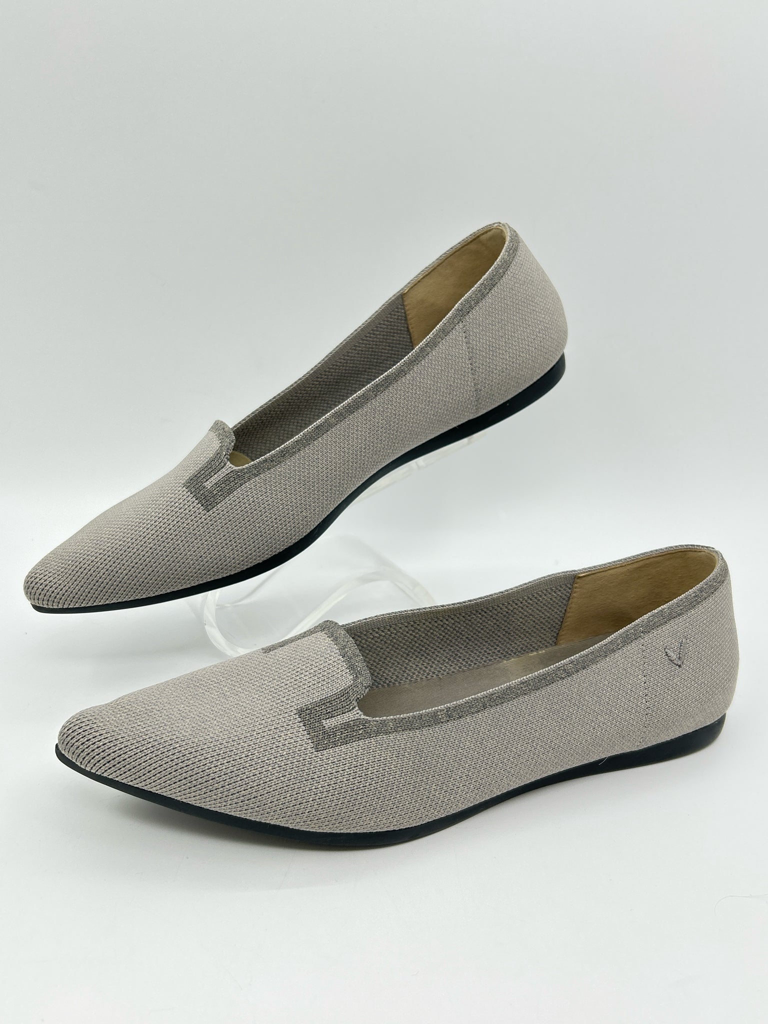 VIVAIA Size 38/8 Grey Women Flats