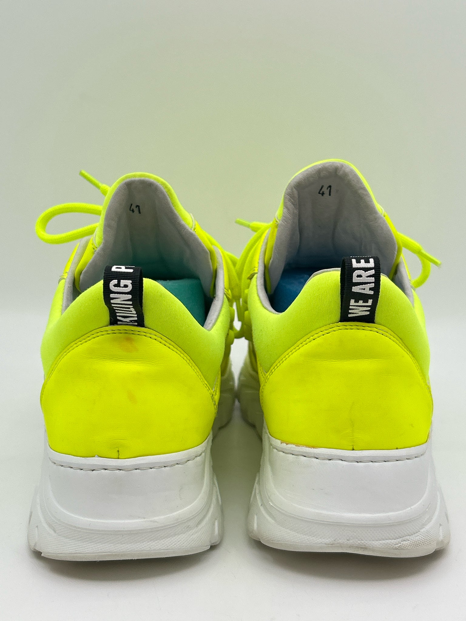 JOHN RICHMOND Size 41 NEON GREEN Women Sneakers