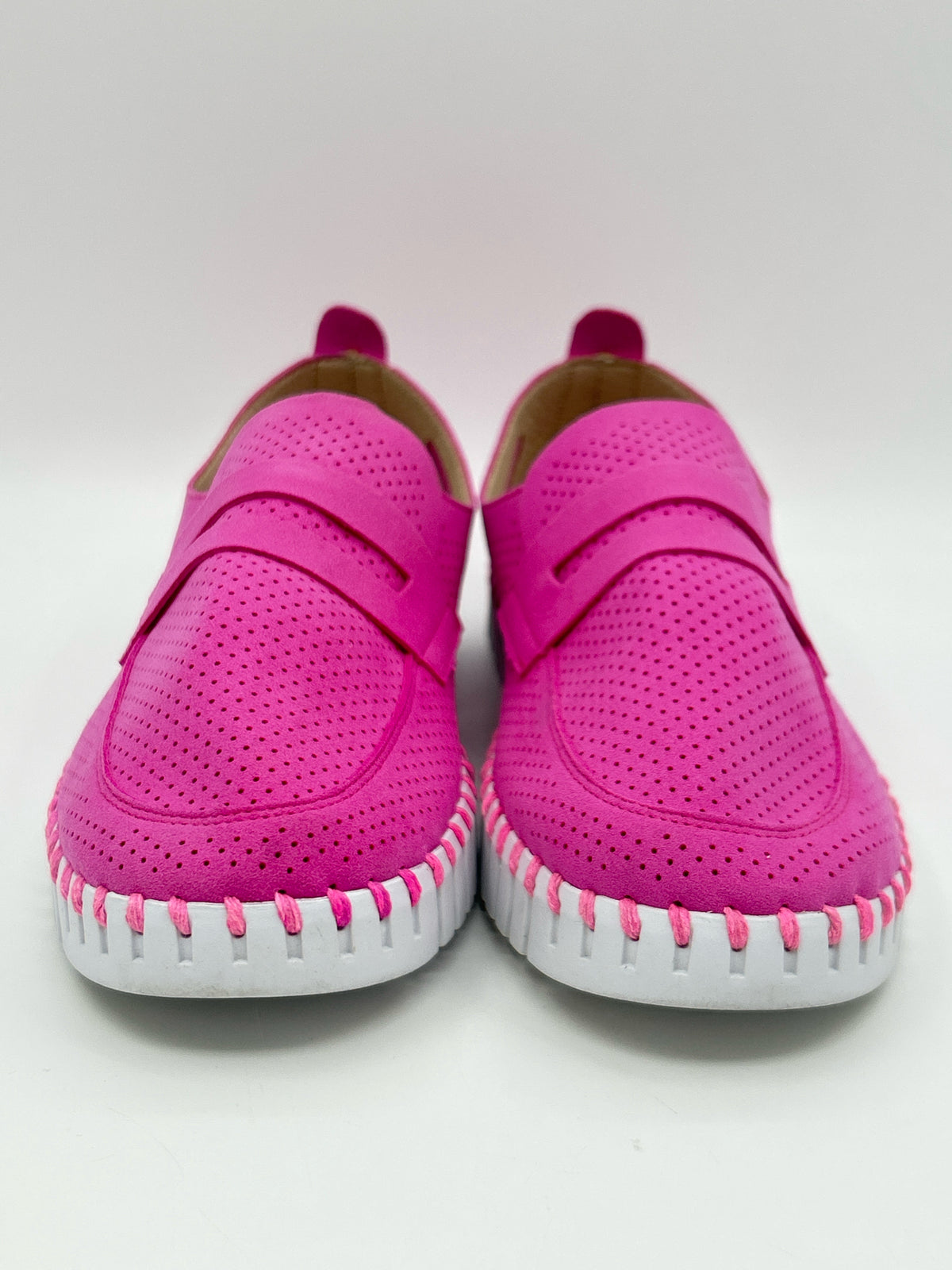ILSE JACOBSEN Size 38 Rose Pink Women Loafer