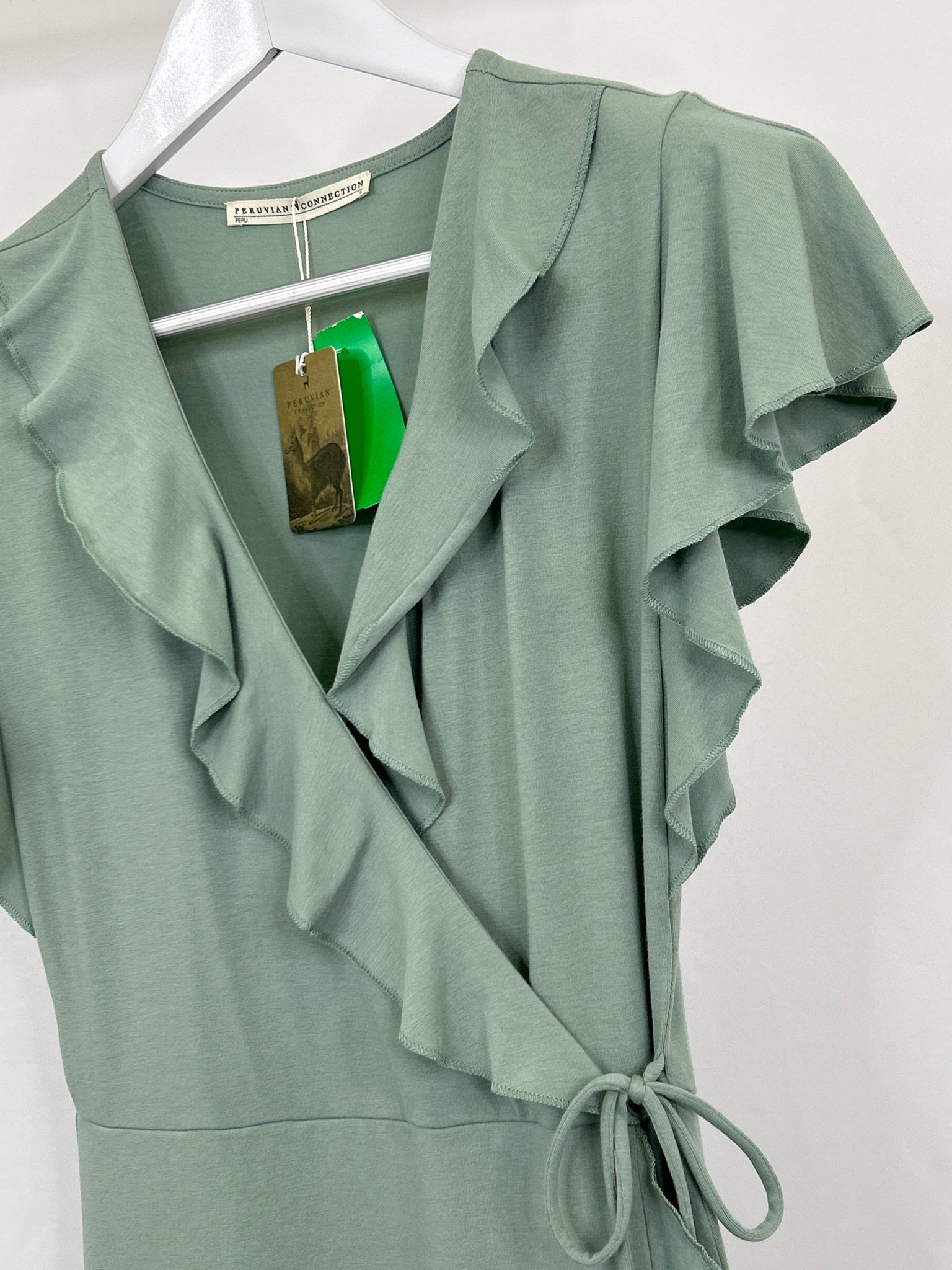 PERUVIAN CONNECTION Size S SAGE Women Dress