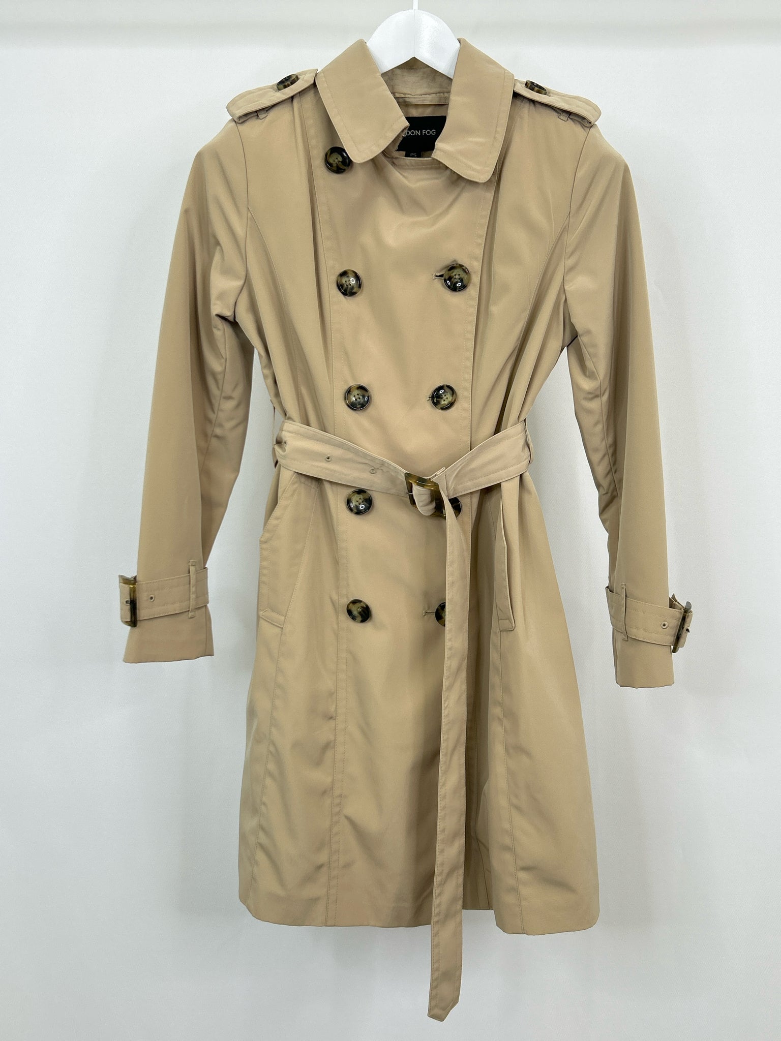 London Fog Size ps KHAKI Women Coat