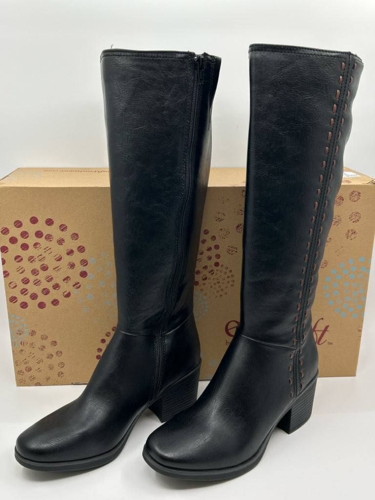 EURO SOFT Women Size 9M Black Boots NIB