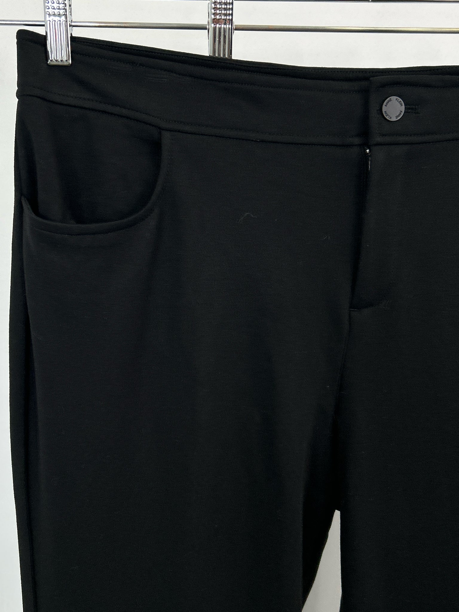 ANNE KLEIN Size 16 Black Women Pants