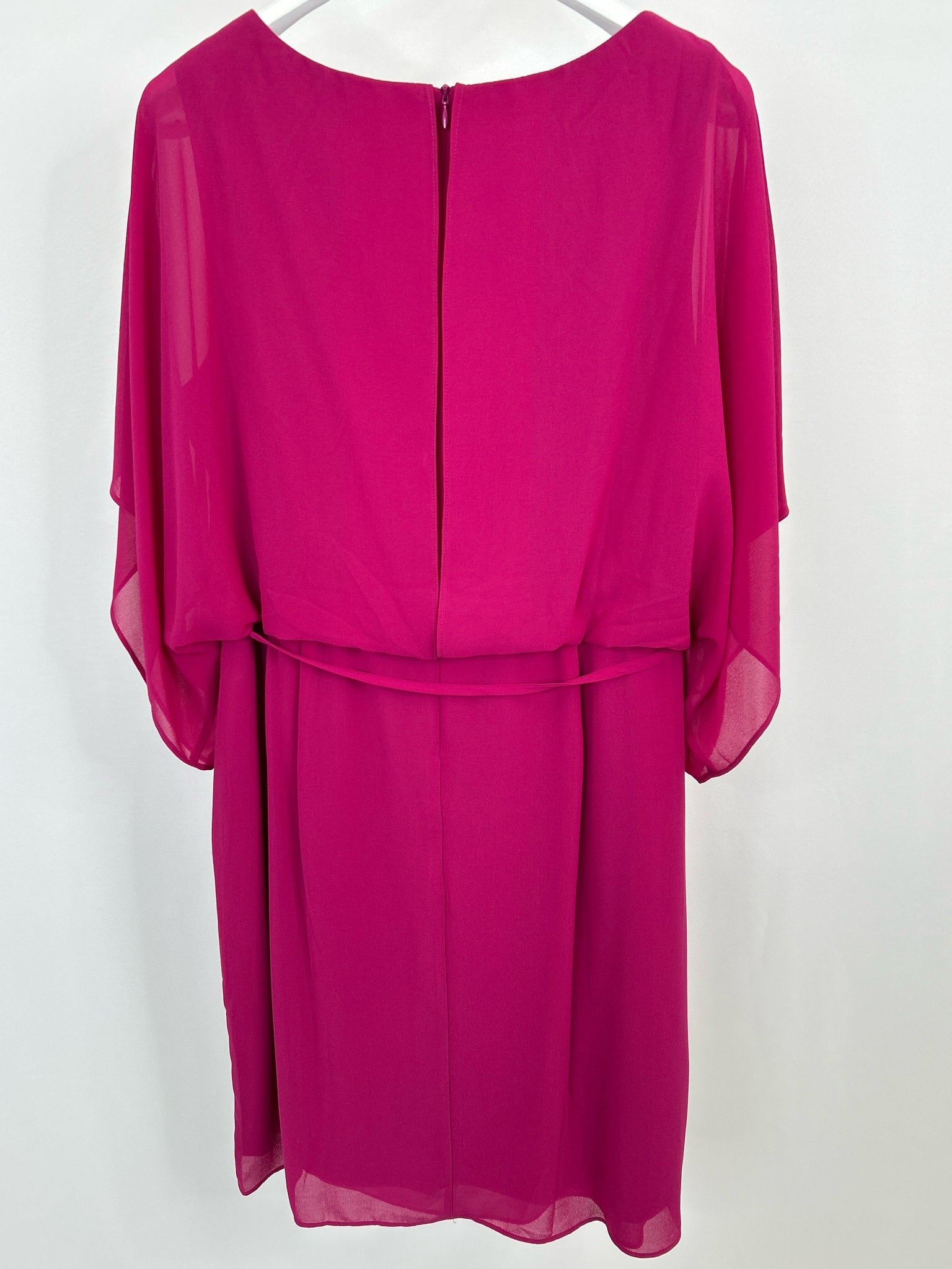 JESSICA HOWARD Size 16W Fuchsia Women Dress