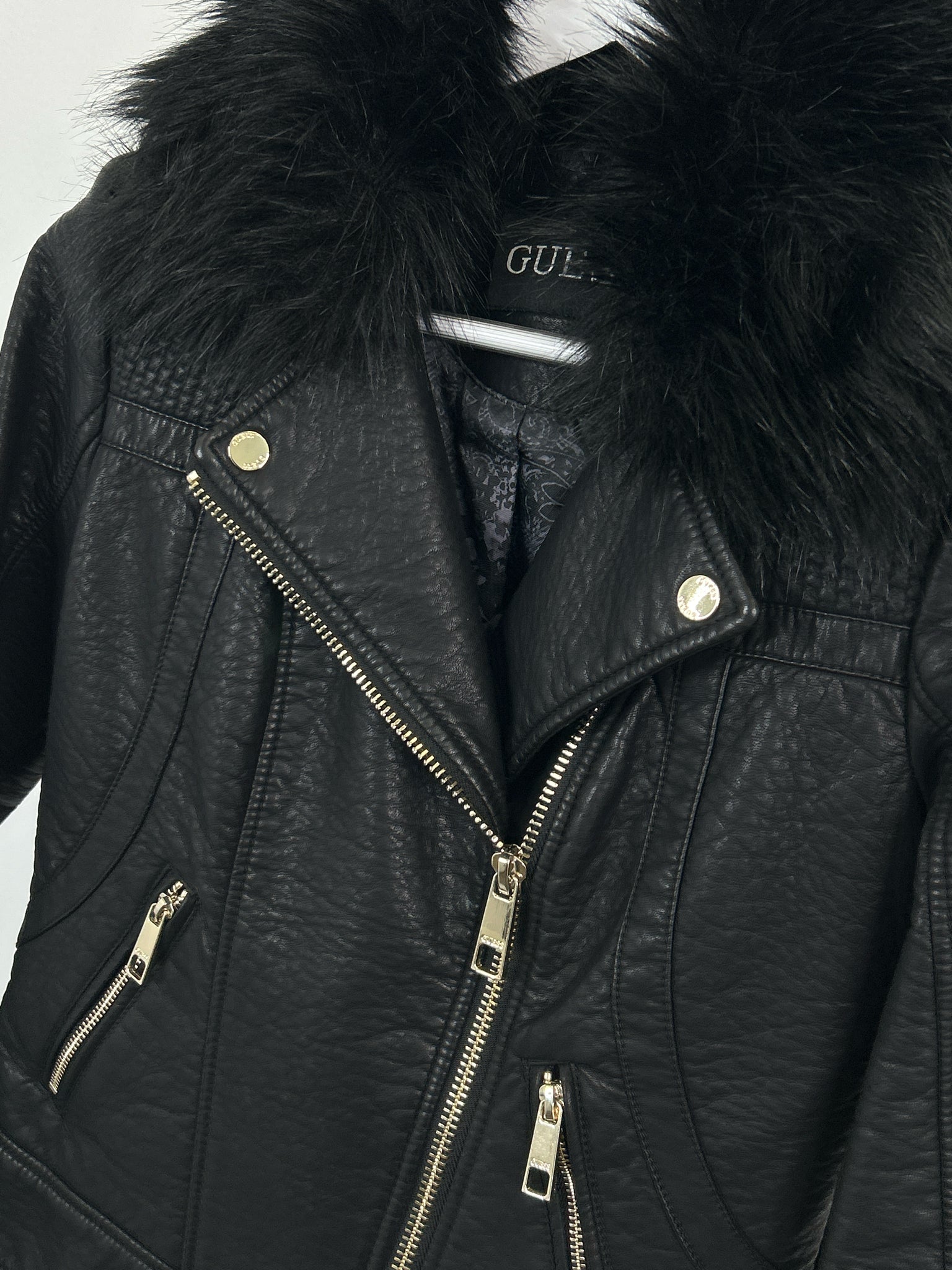 GUESS Size S Black Women Jacket