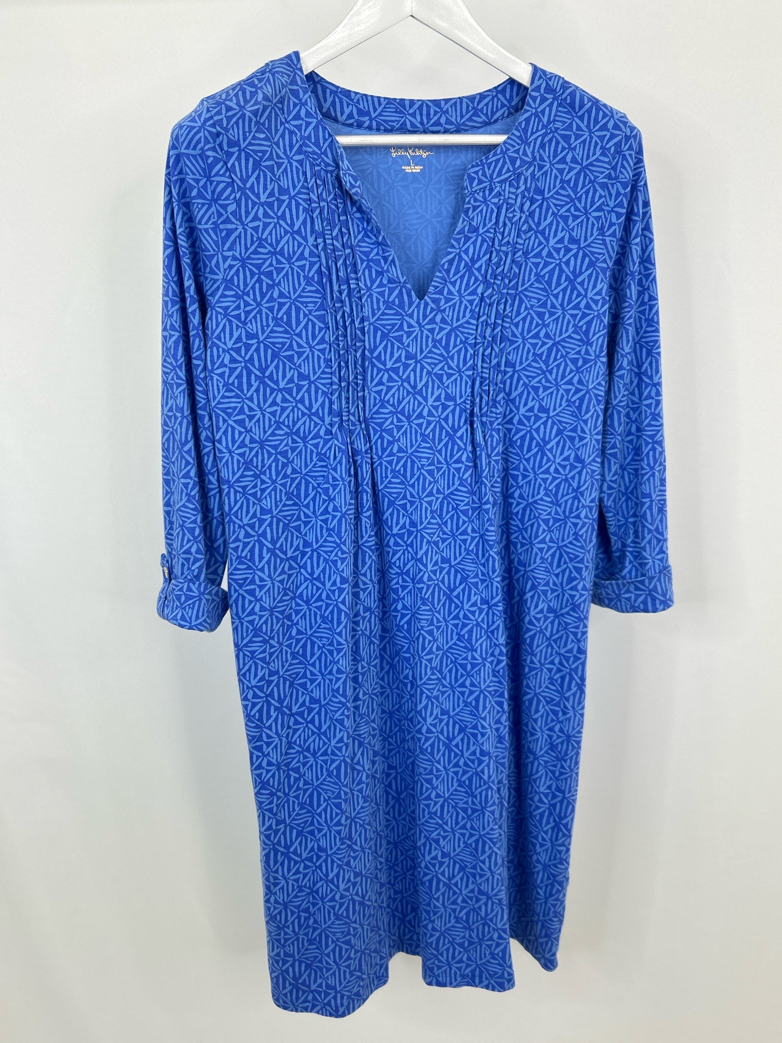 LILLY PULITZER Size L Blue Women Dress