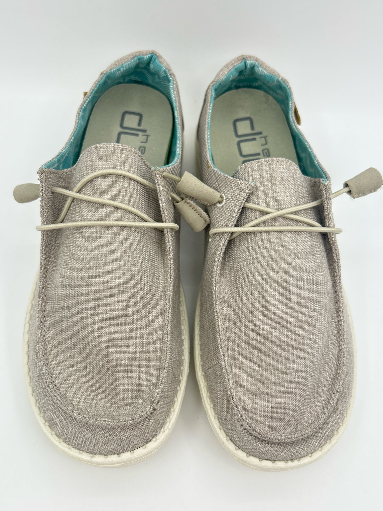 Hey Dude Size 9 Beige Women Sneakers