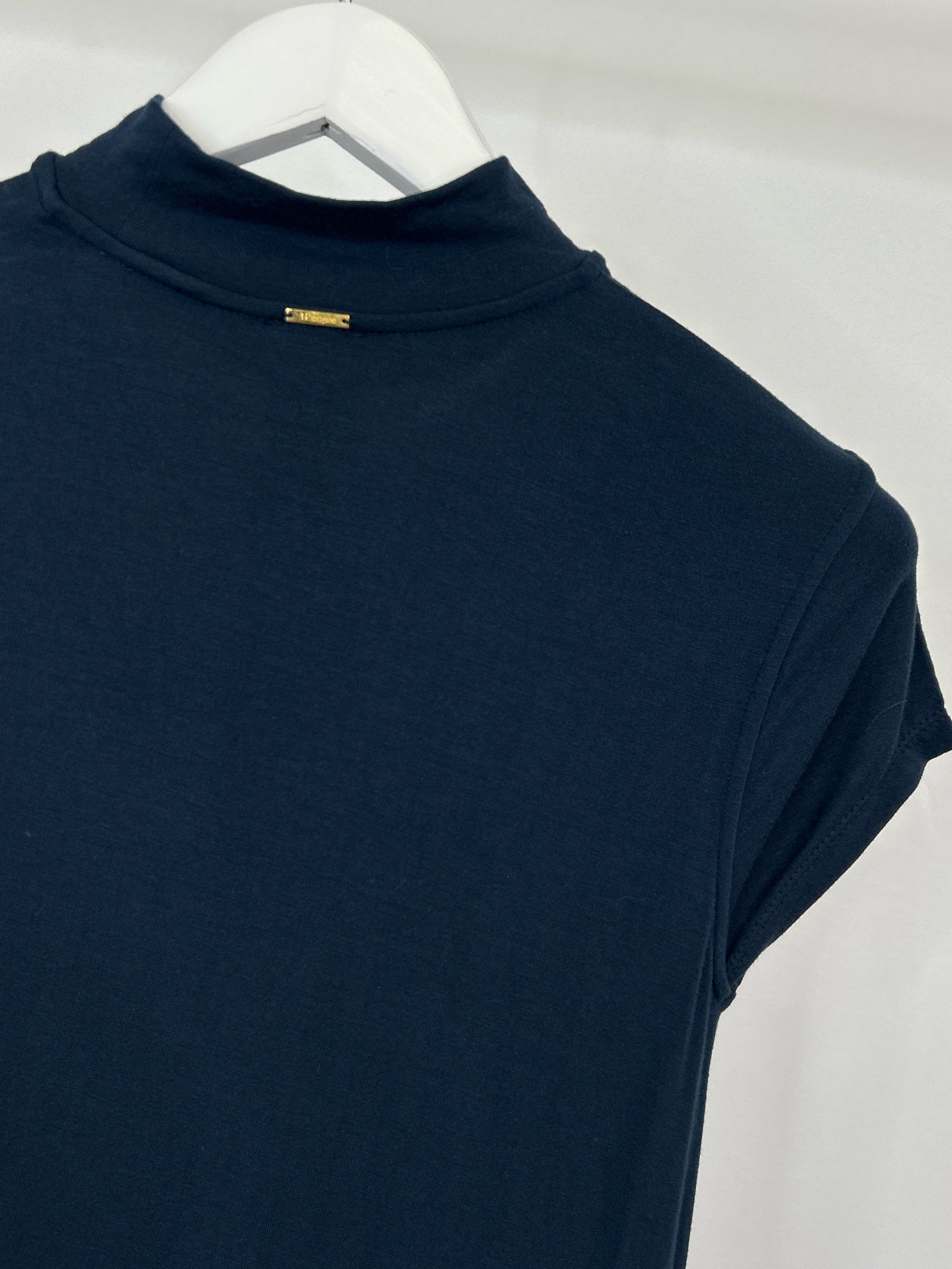 1 People Size S Navy Women Dress