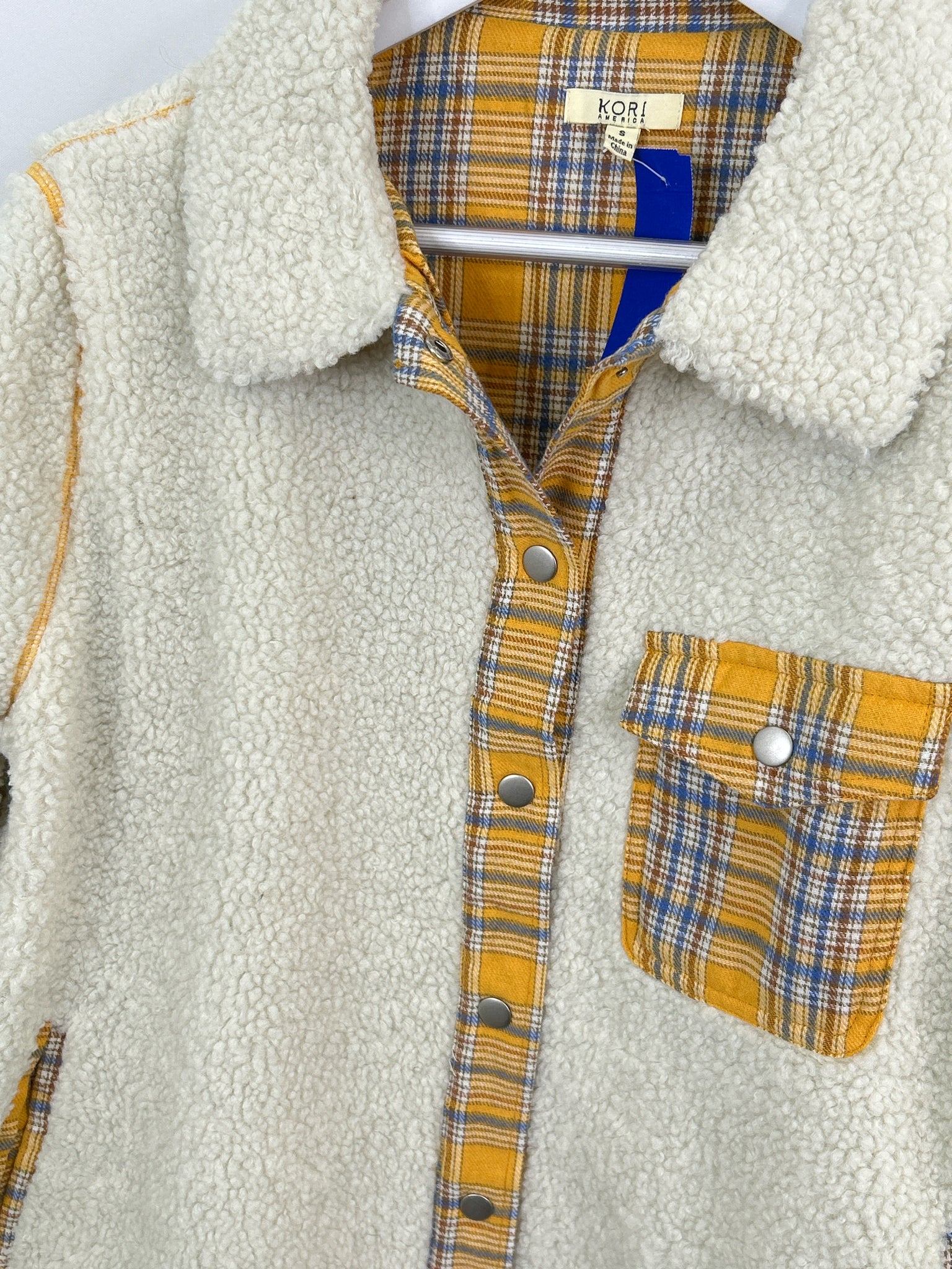 KORI Size S Ivory Women Jacket