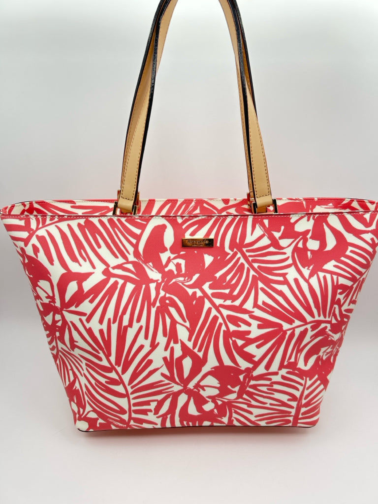 KATE SPADE PINK AND WHITE Women's Tote