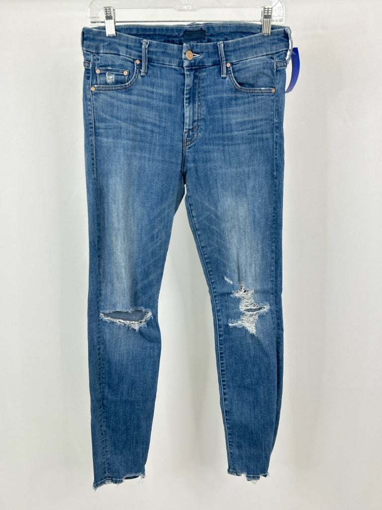 MOTHER Women Size 8/29 BLUE DENIM jeans