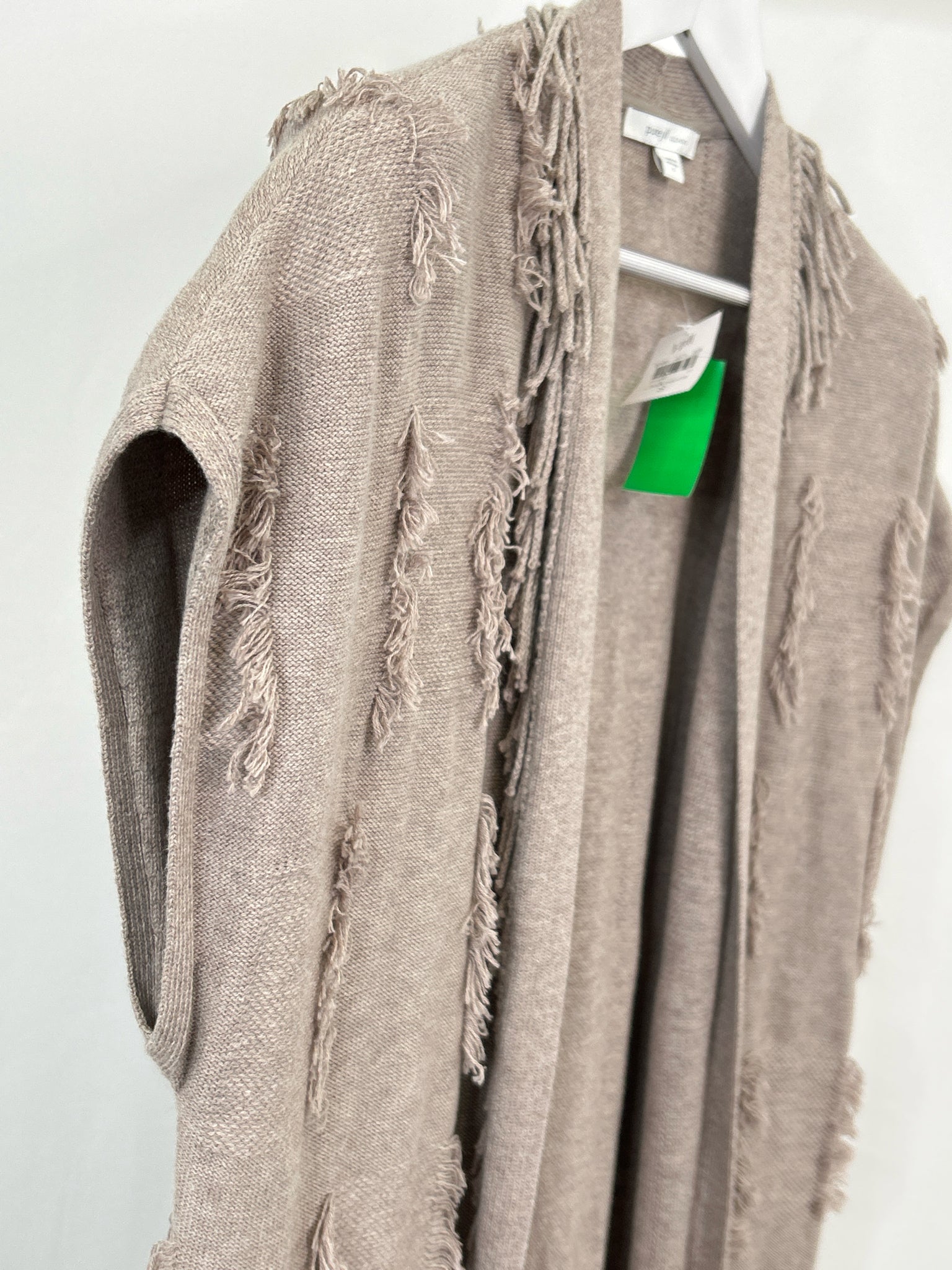 PURE JILL Size S Taupe Women Cardigan NWT