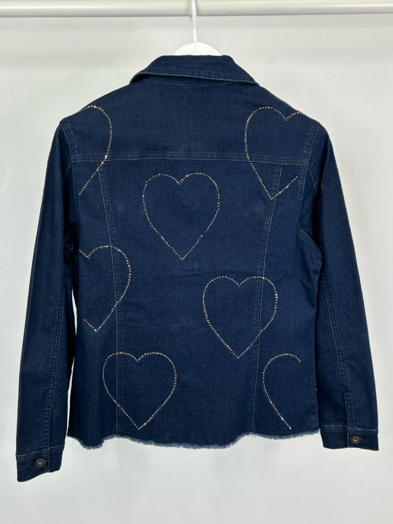 ETHYL Women Size S/M BLUE DENIM Jacket